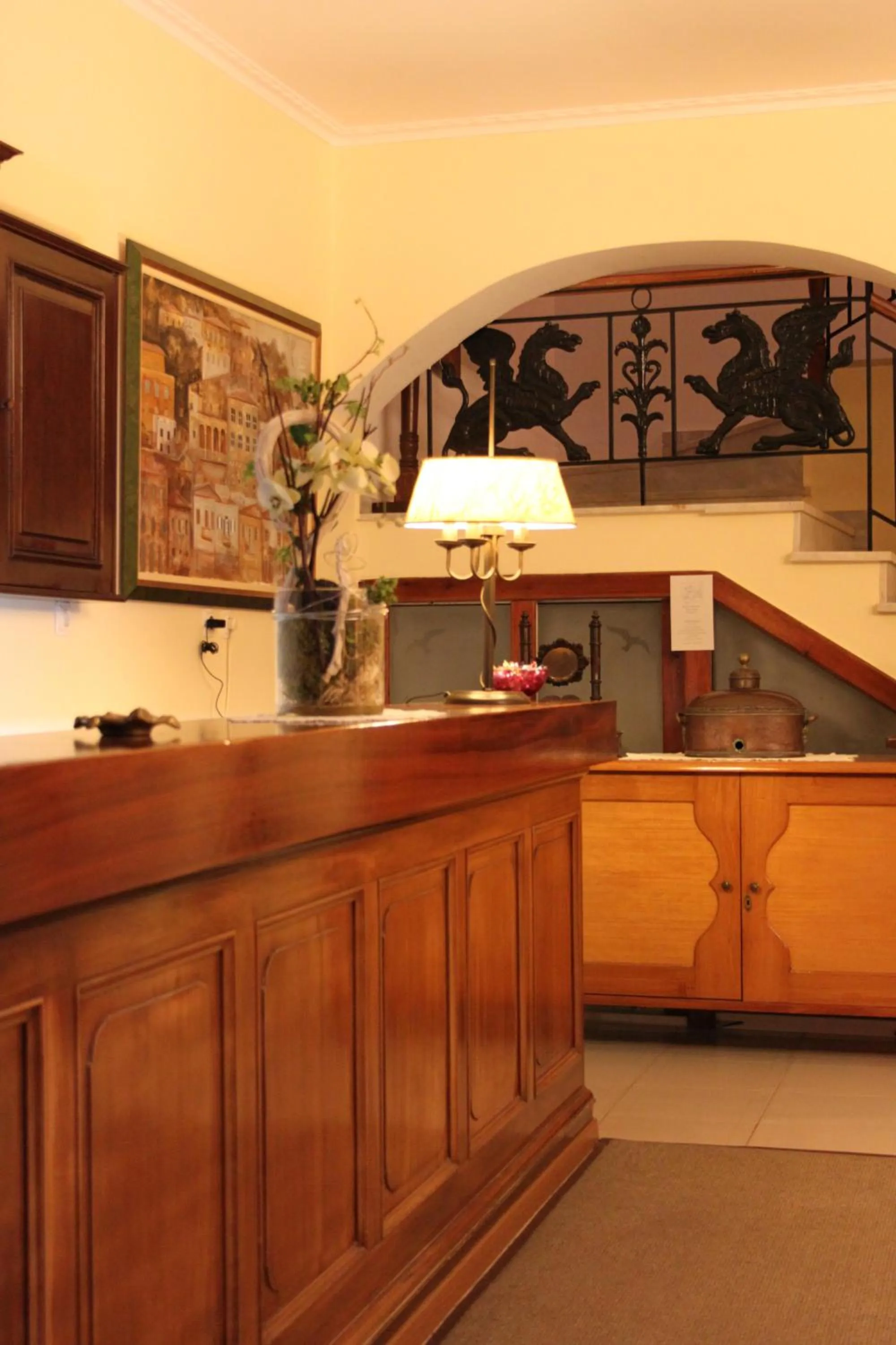 Lobby or reception in Mistral Hotel