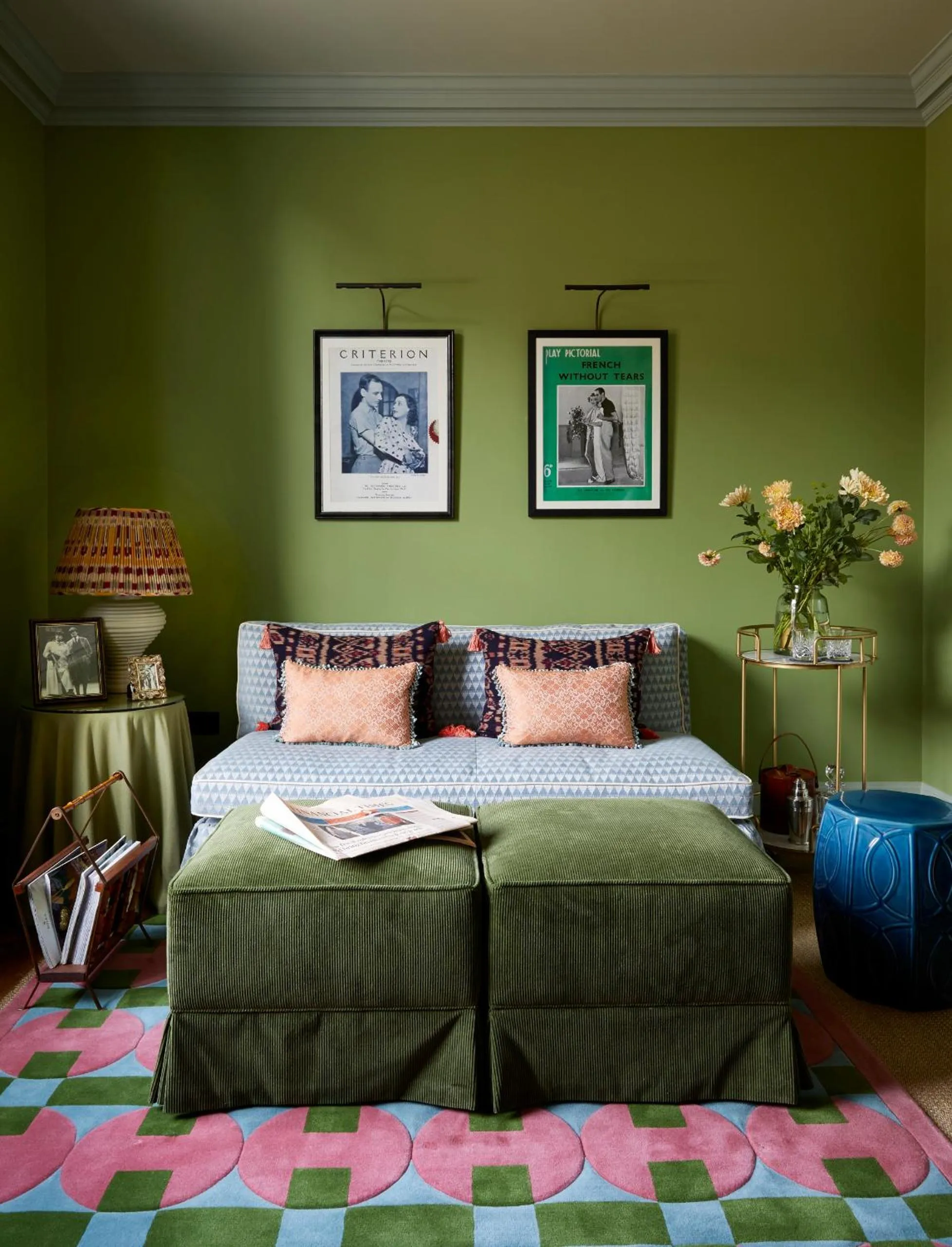 Seating area, Bed in Beaverbrook Town House
