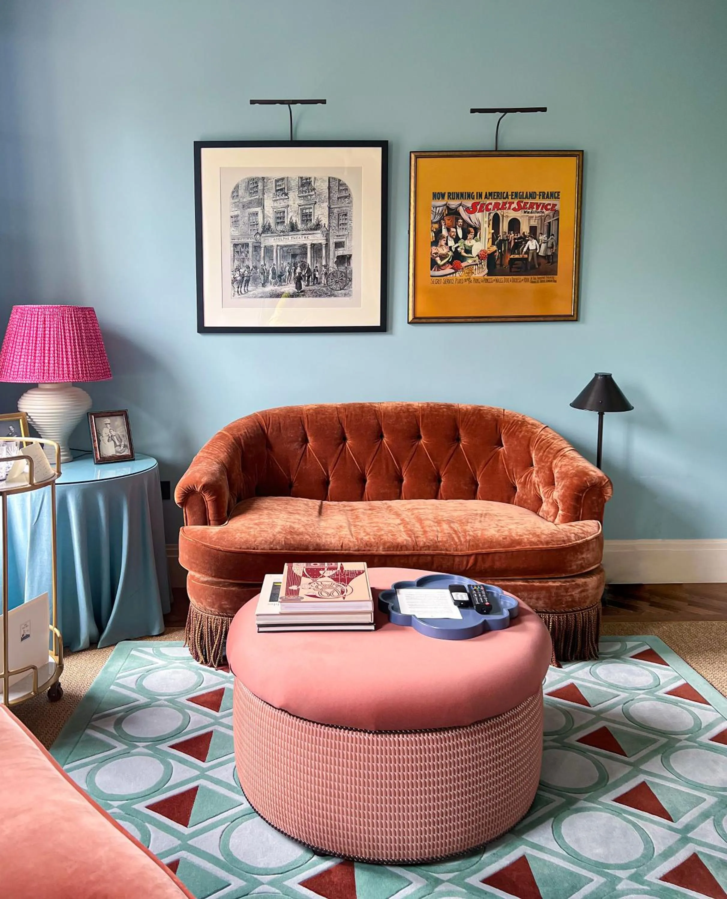 Living room in Beaverbrook Town House