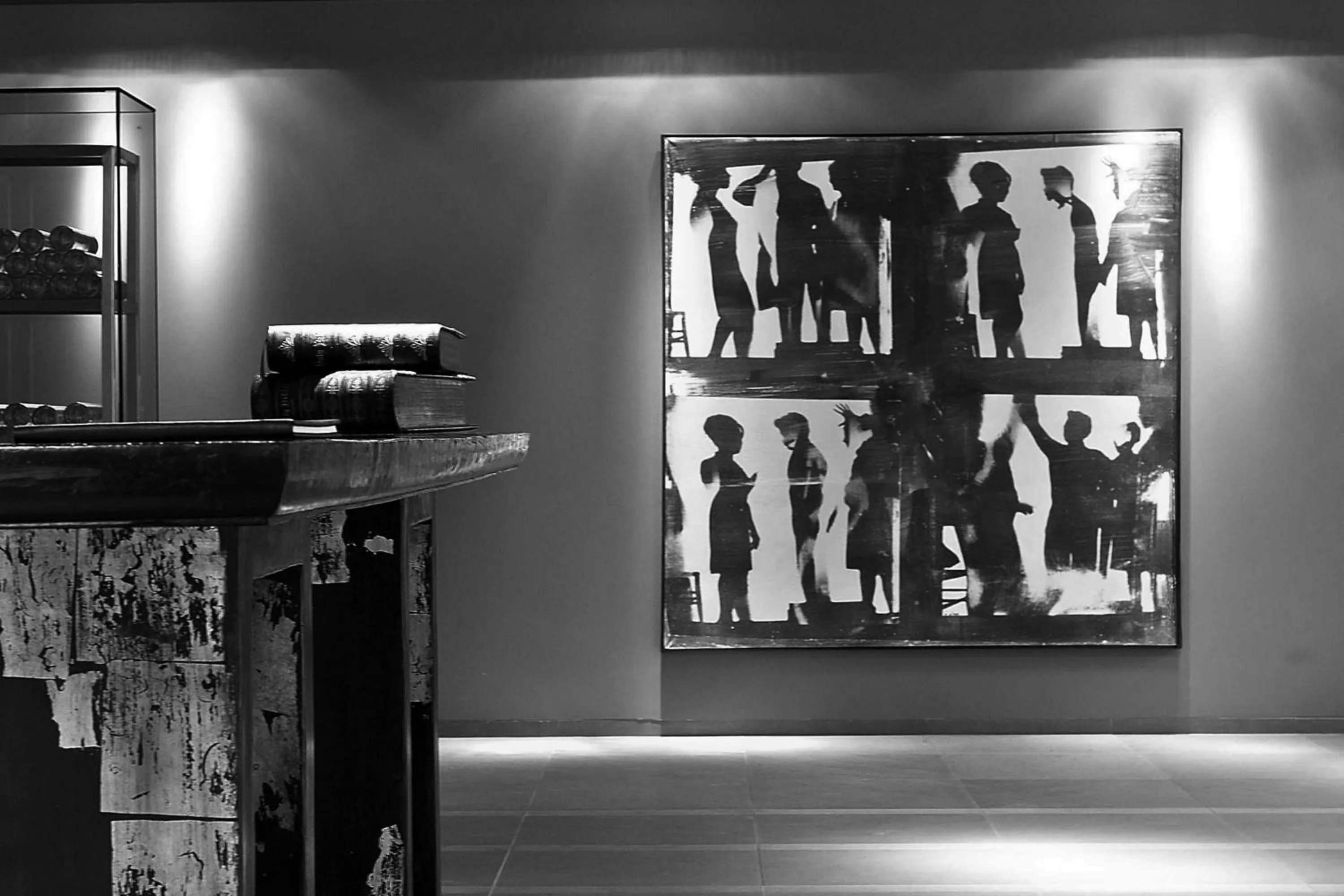 Lobby or reception in Life Gallery Athens