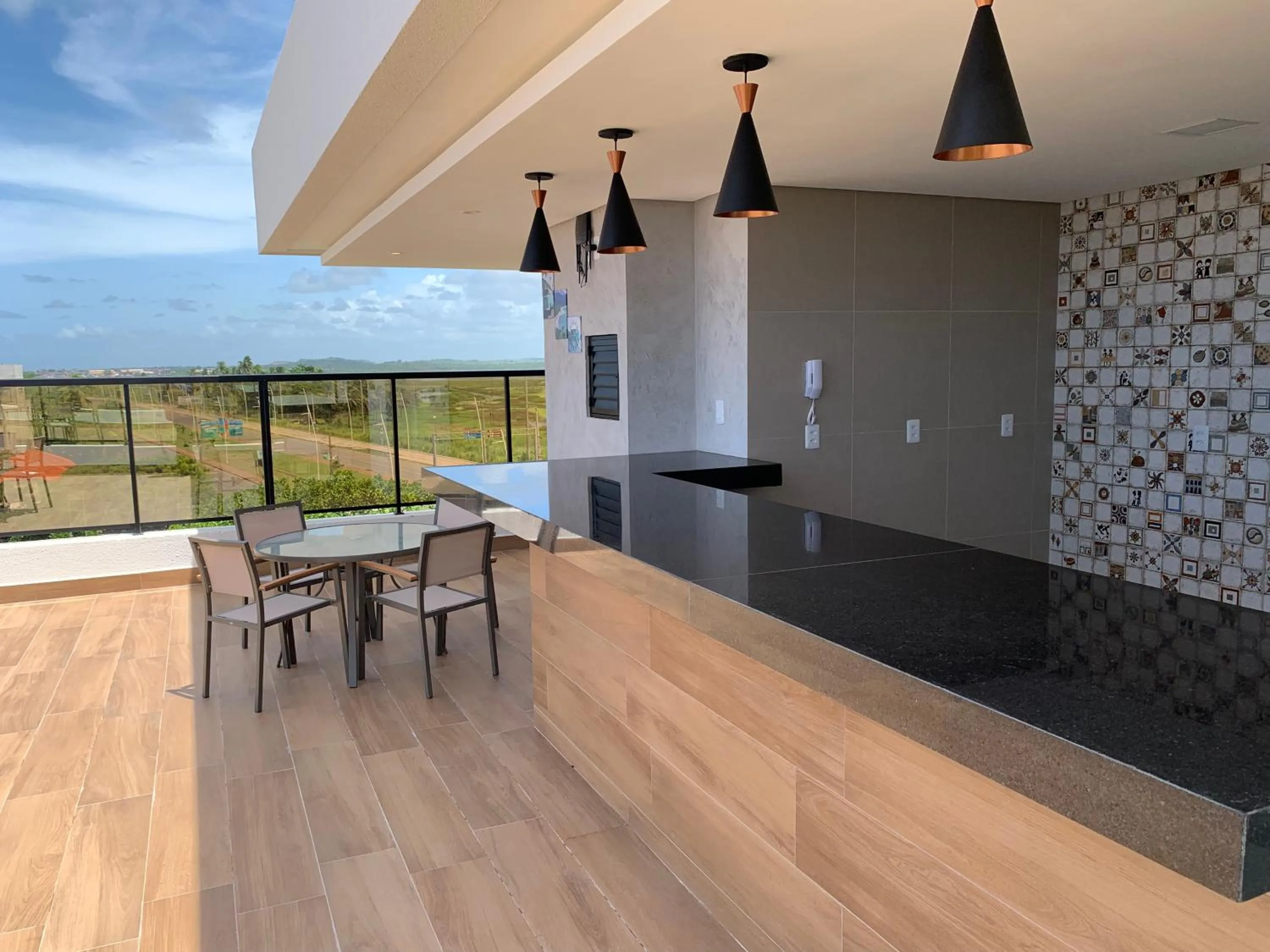 Lounge or bar in Pousada Atlantic