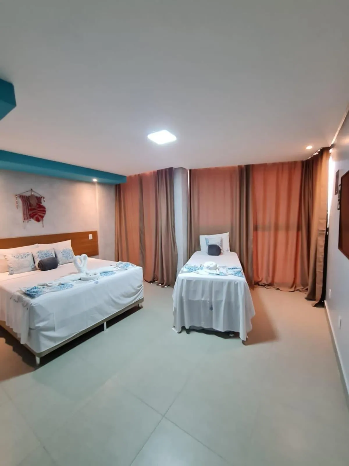 Bedroom, Bed in Pousada Atlantic
