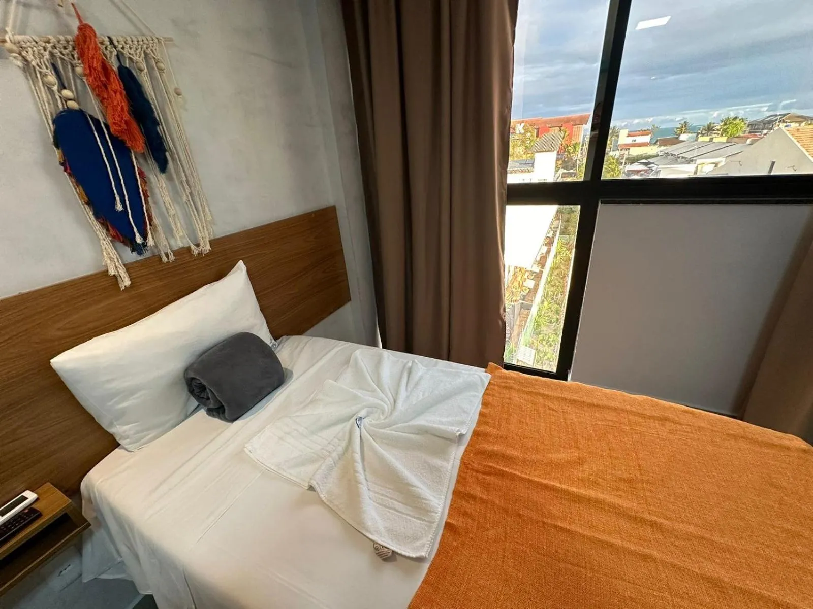 Bedroom, Bed in Pousada Atlantic