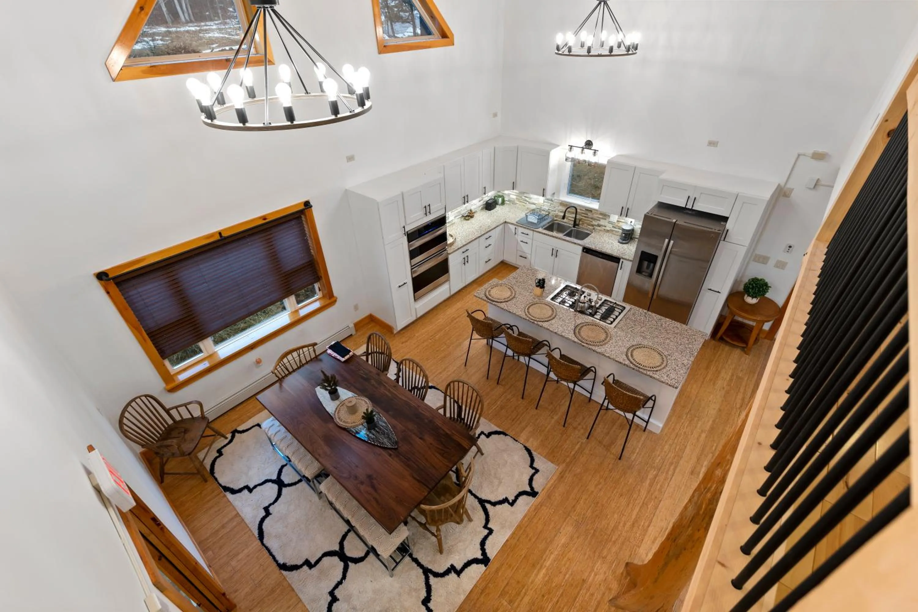 Kitchen or kitchenette in Wolfjaw Lodge