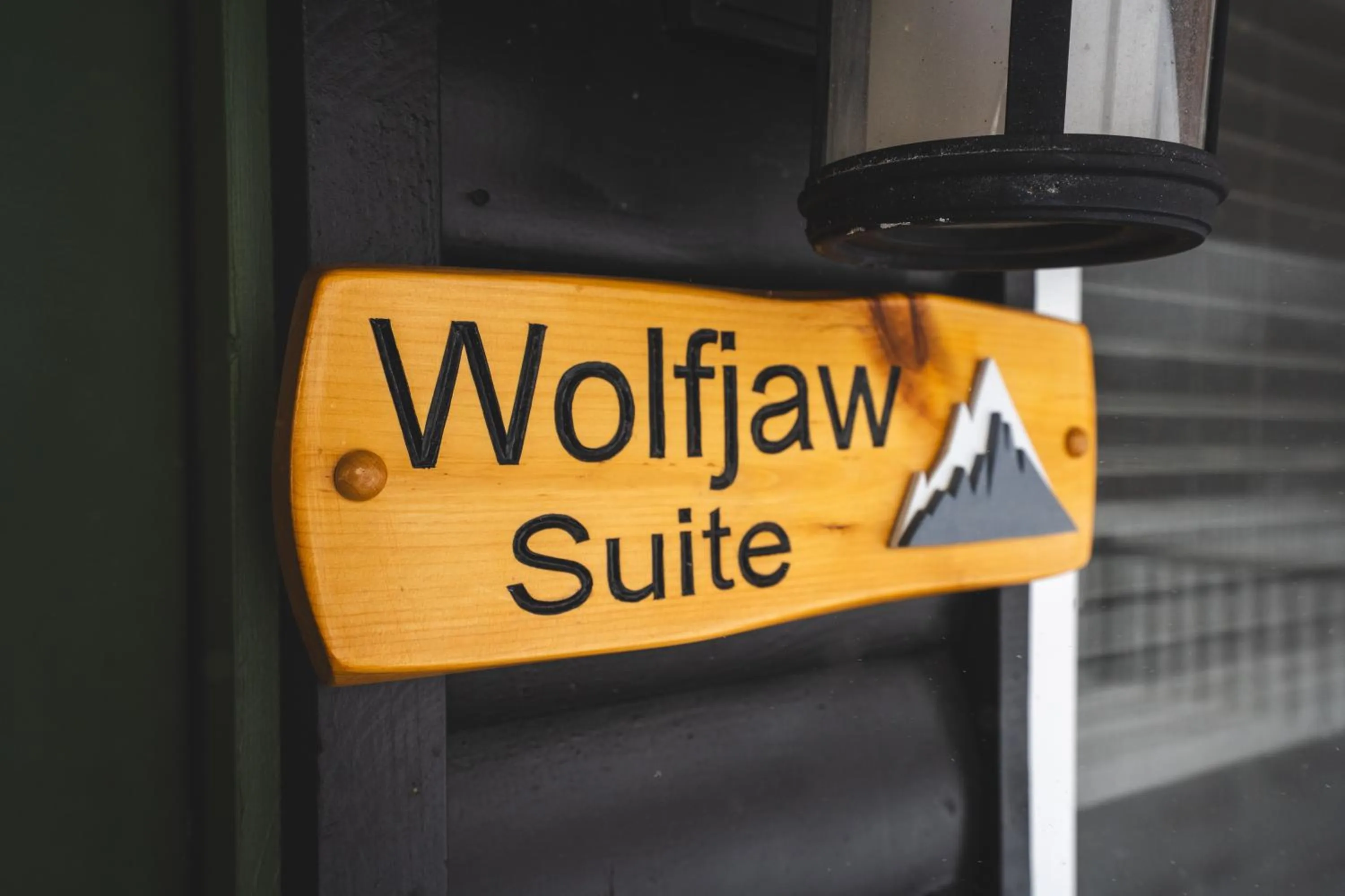 Property logo or sign in Wolfjaw Lodge