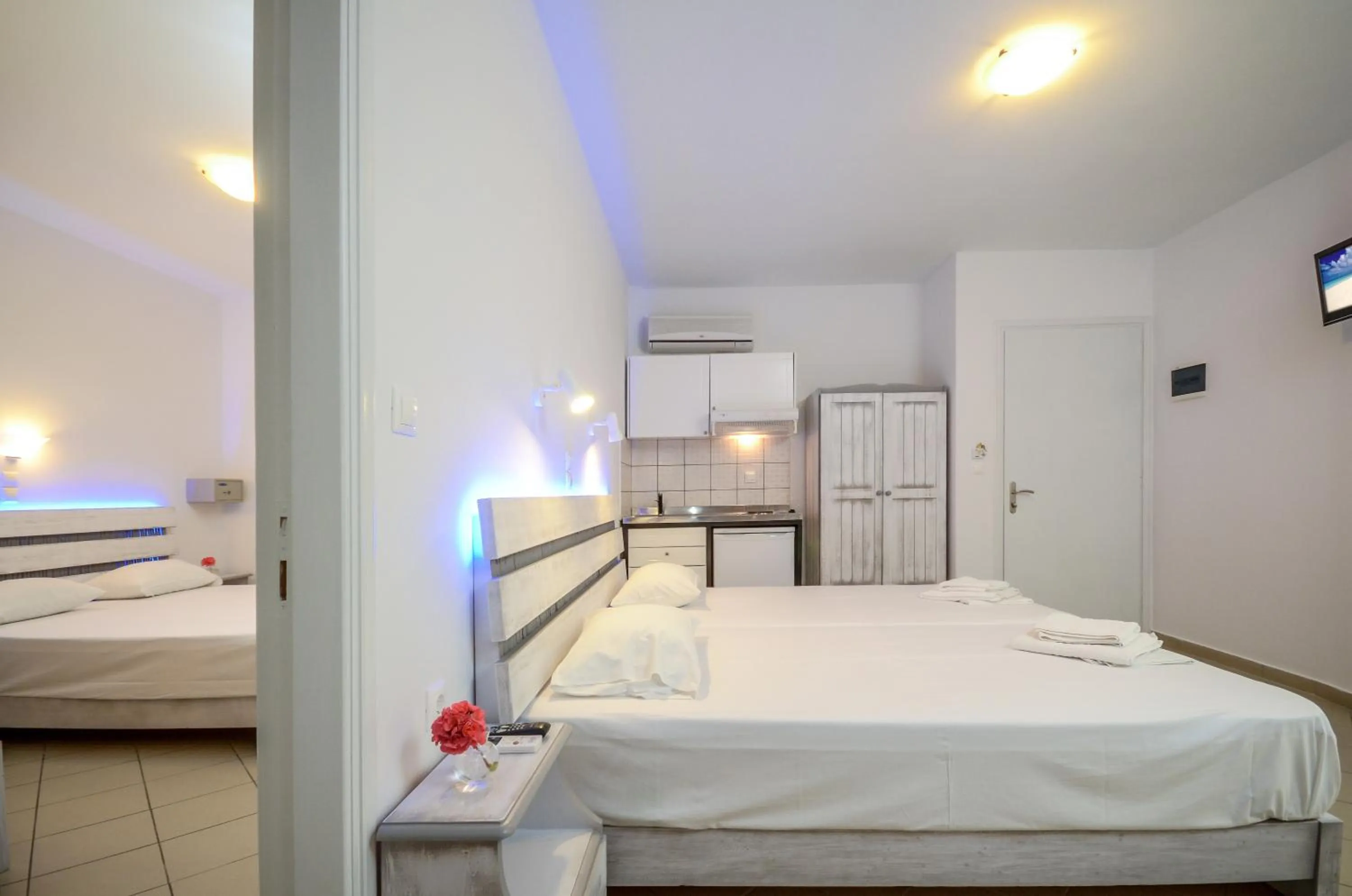 Photo of the whole room, Bed in Agios Prokopios Hotel