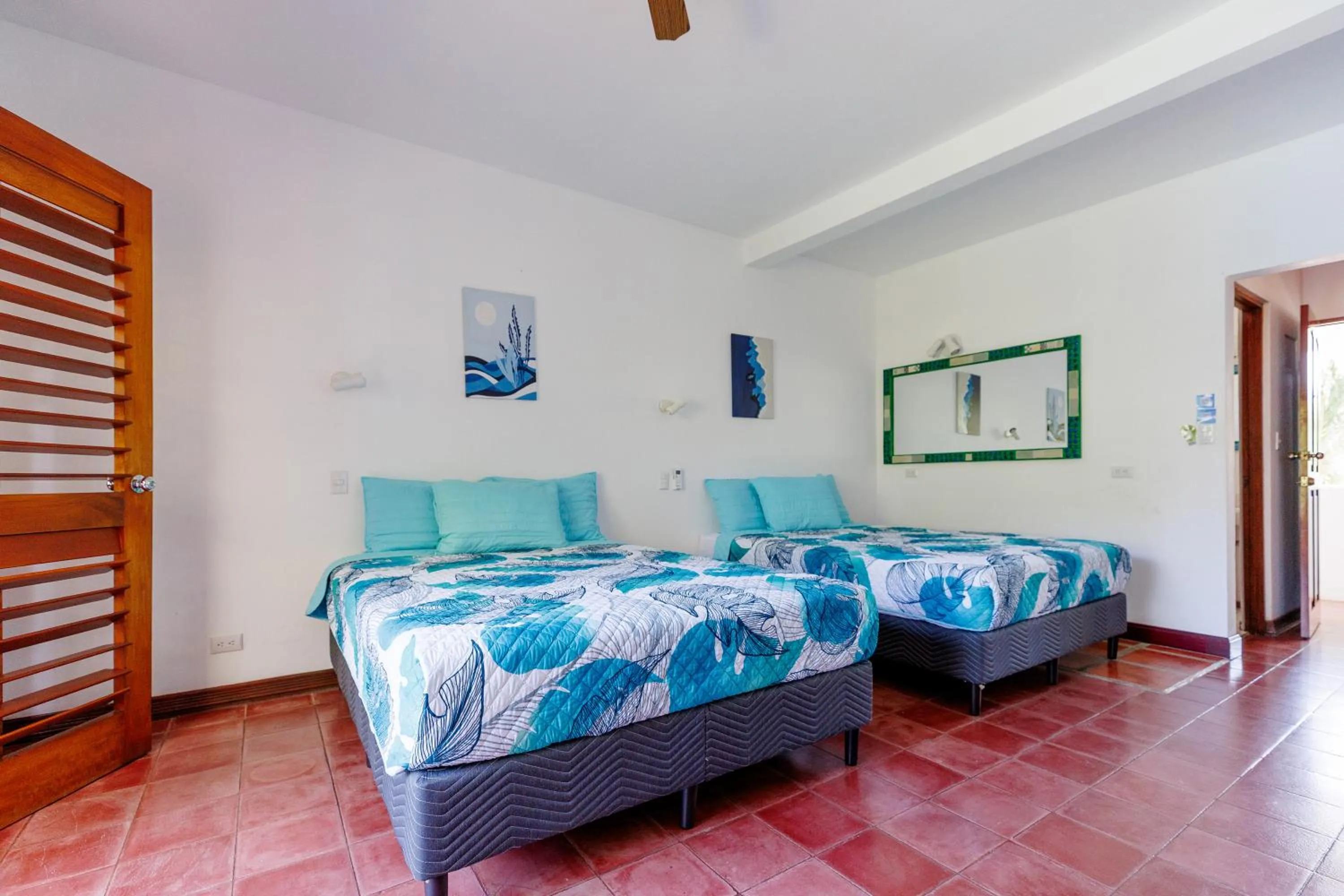 Bed in Hotel Planeta Sano