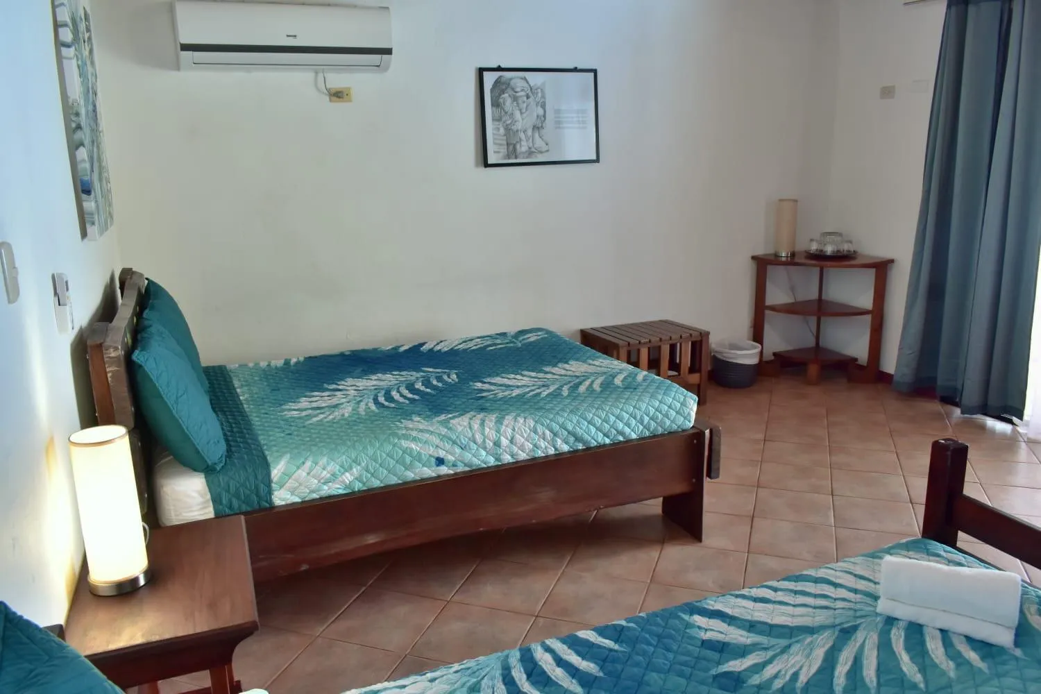 Bed in Hotel Planeta Sano