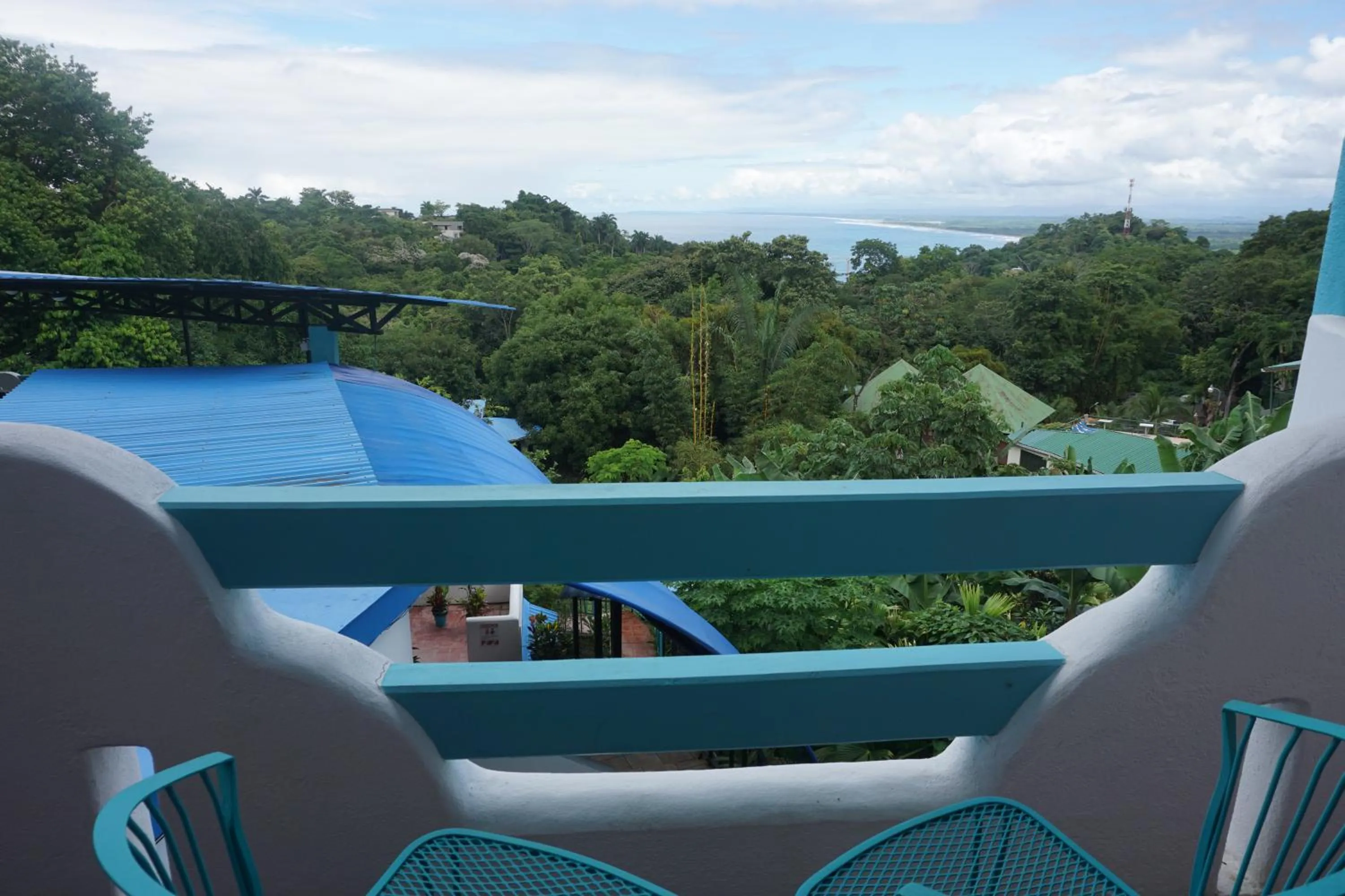 Patio in Hotel Planeta Sano