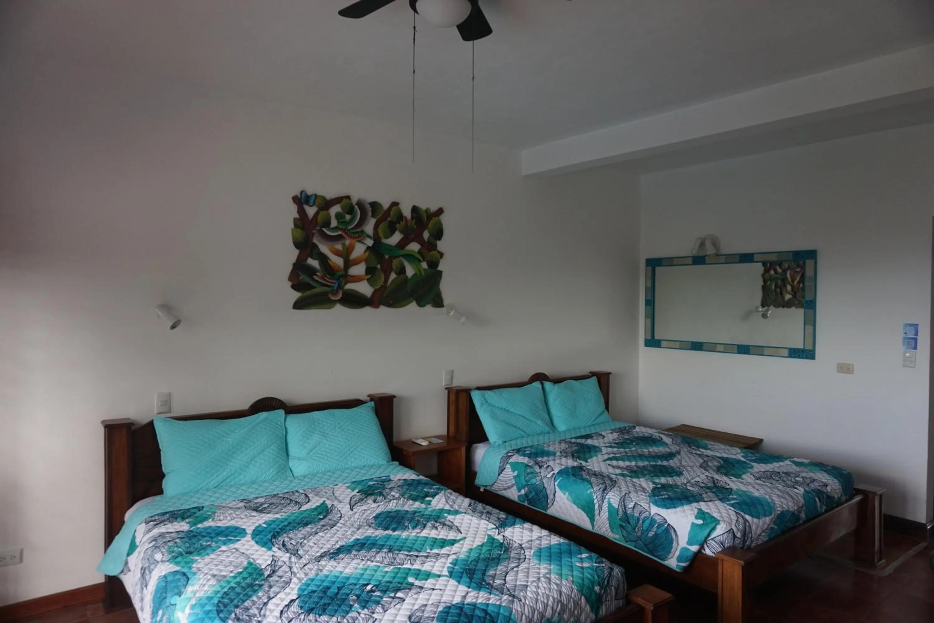 Bed in Hotel Planeta Sano