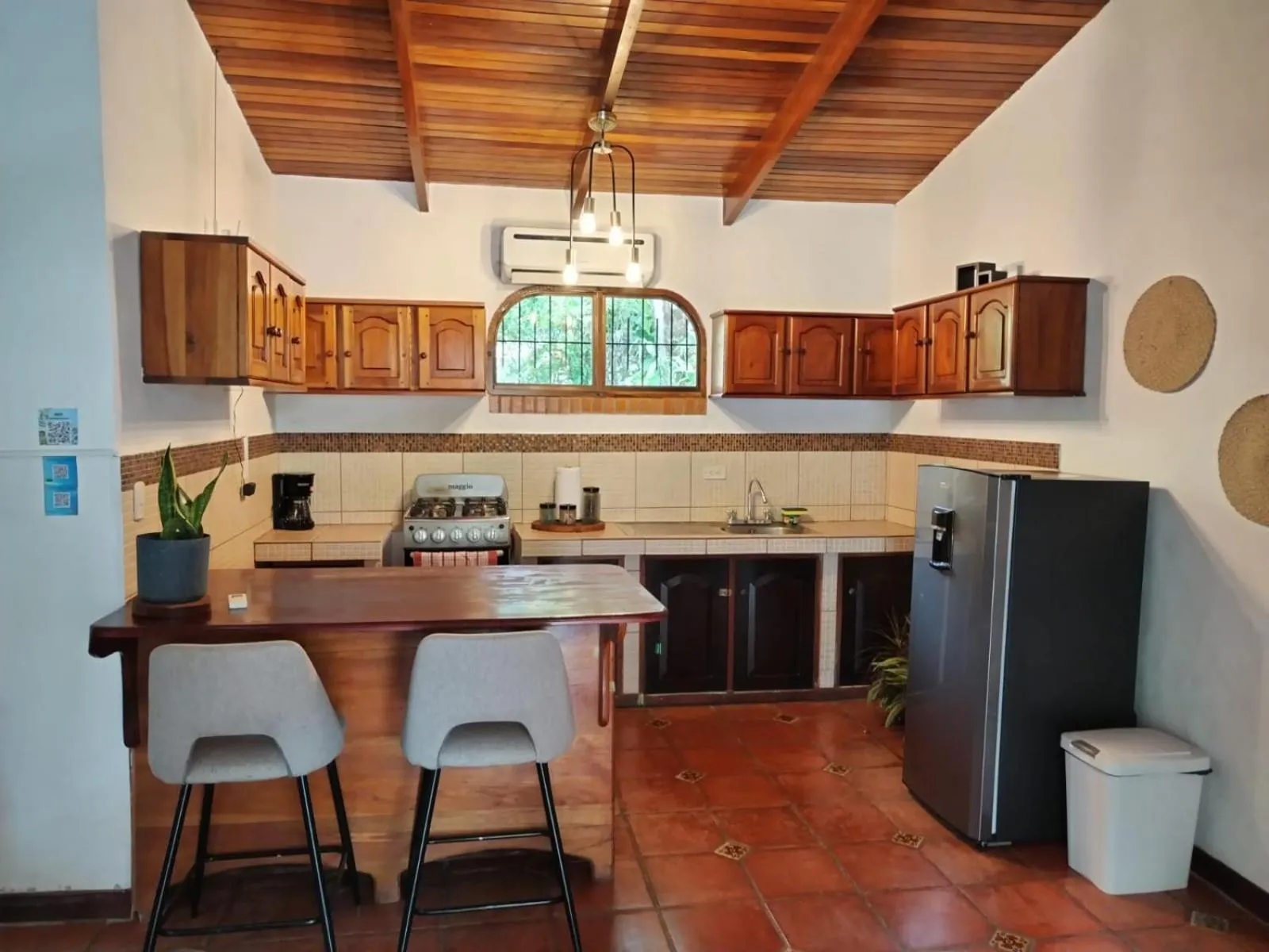 Kitchen or kitchenette in Hotel Planeta Sano