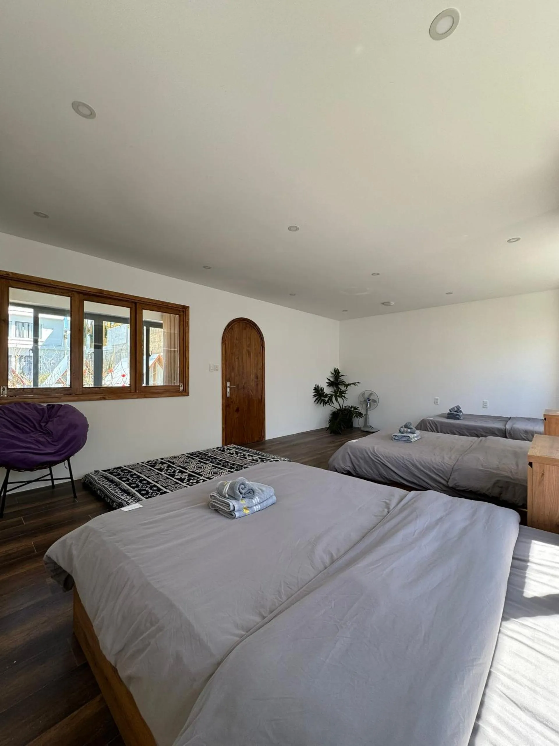 Bed in Nhà Sói Homestay Da Lat