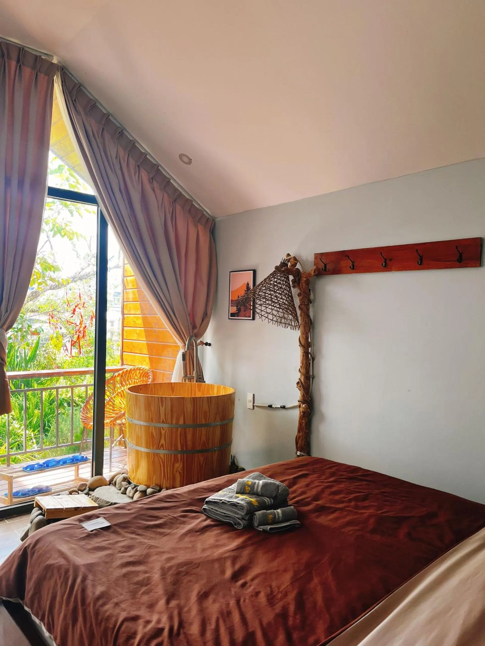 Bedroom, Bed in Nhà Sói Homestay Da Lat