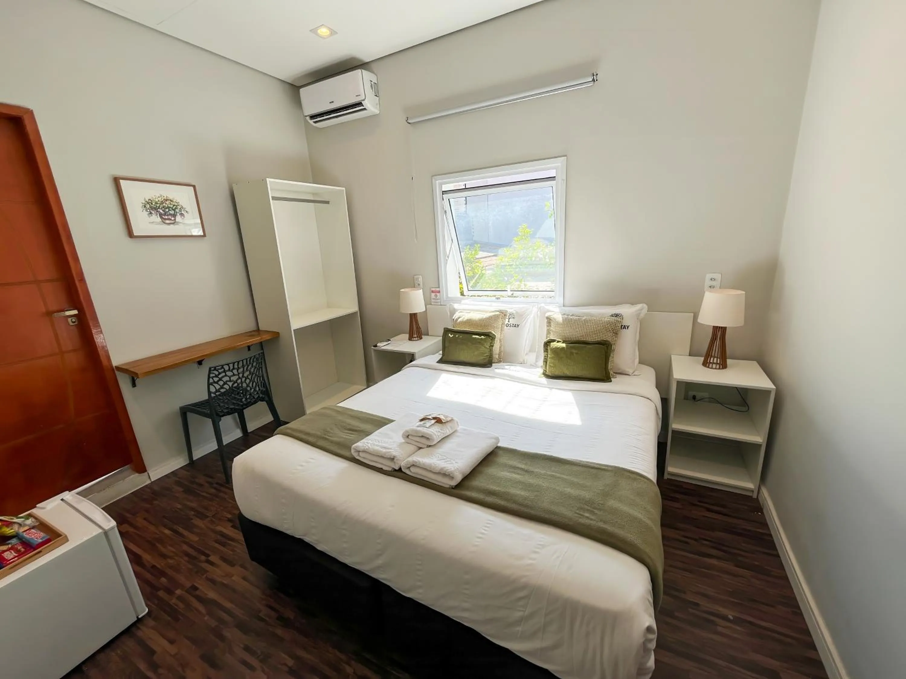 Bed in GoodStay São Paulo Ibirapuera