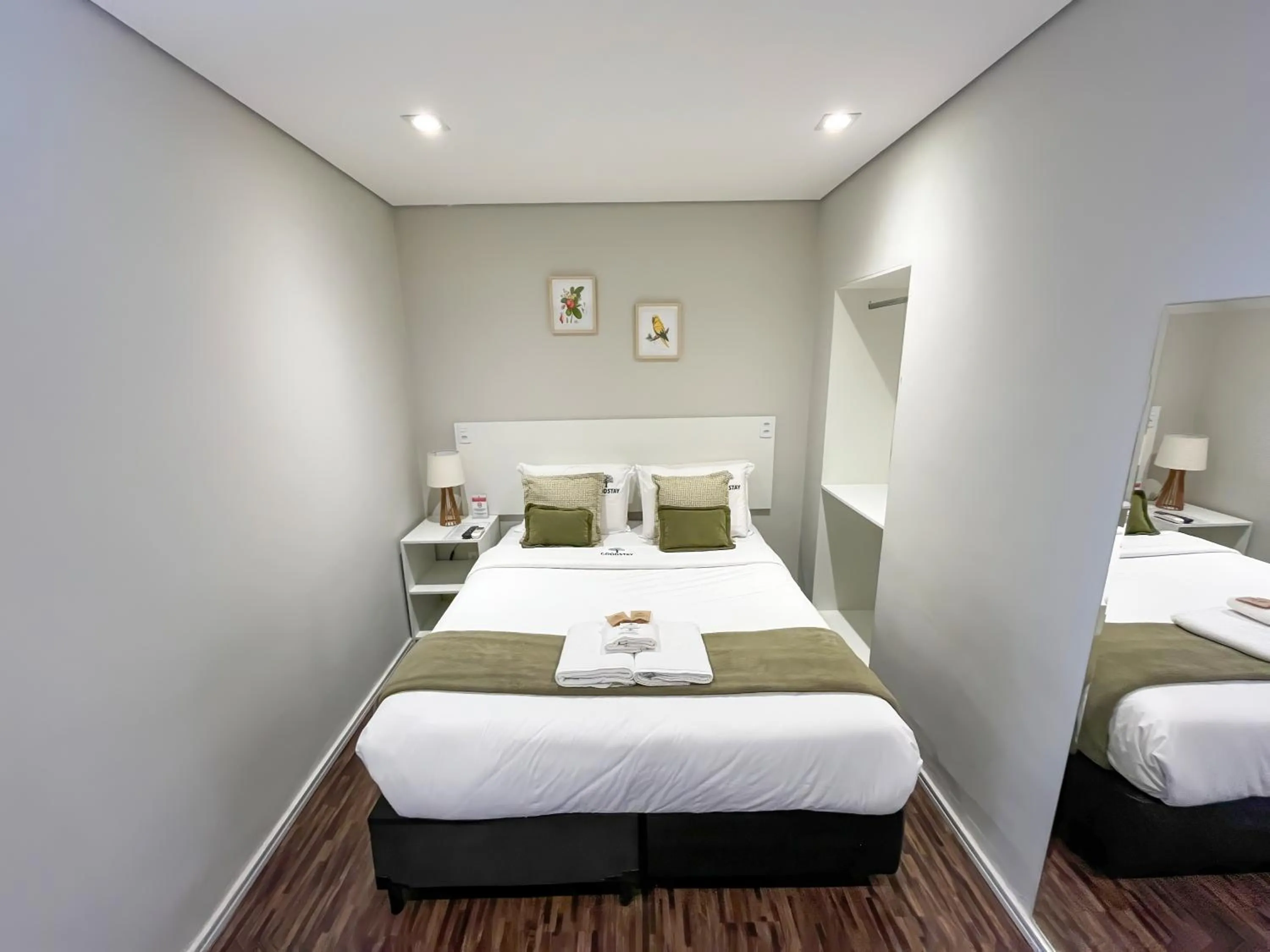 Bed in GoodStay São Paulo Ibirapuera