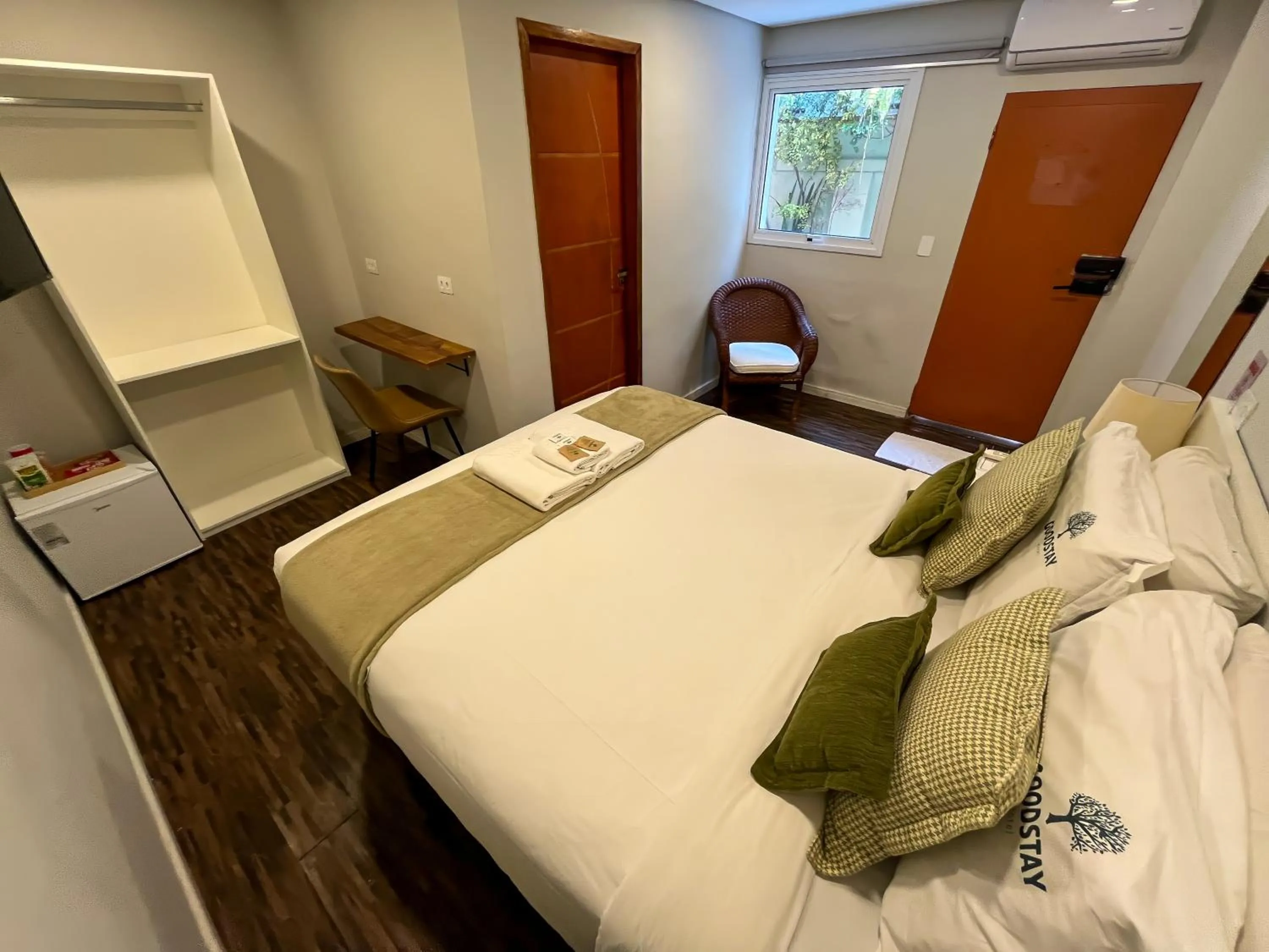 Bed in GoodStay São Paulo Ibirapuera