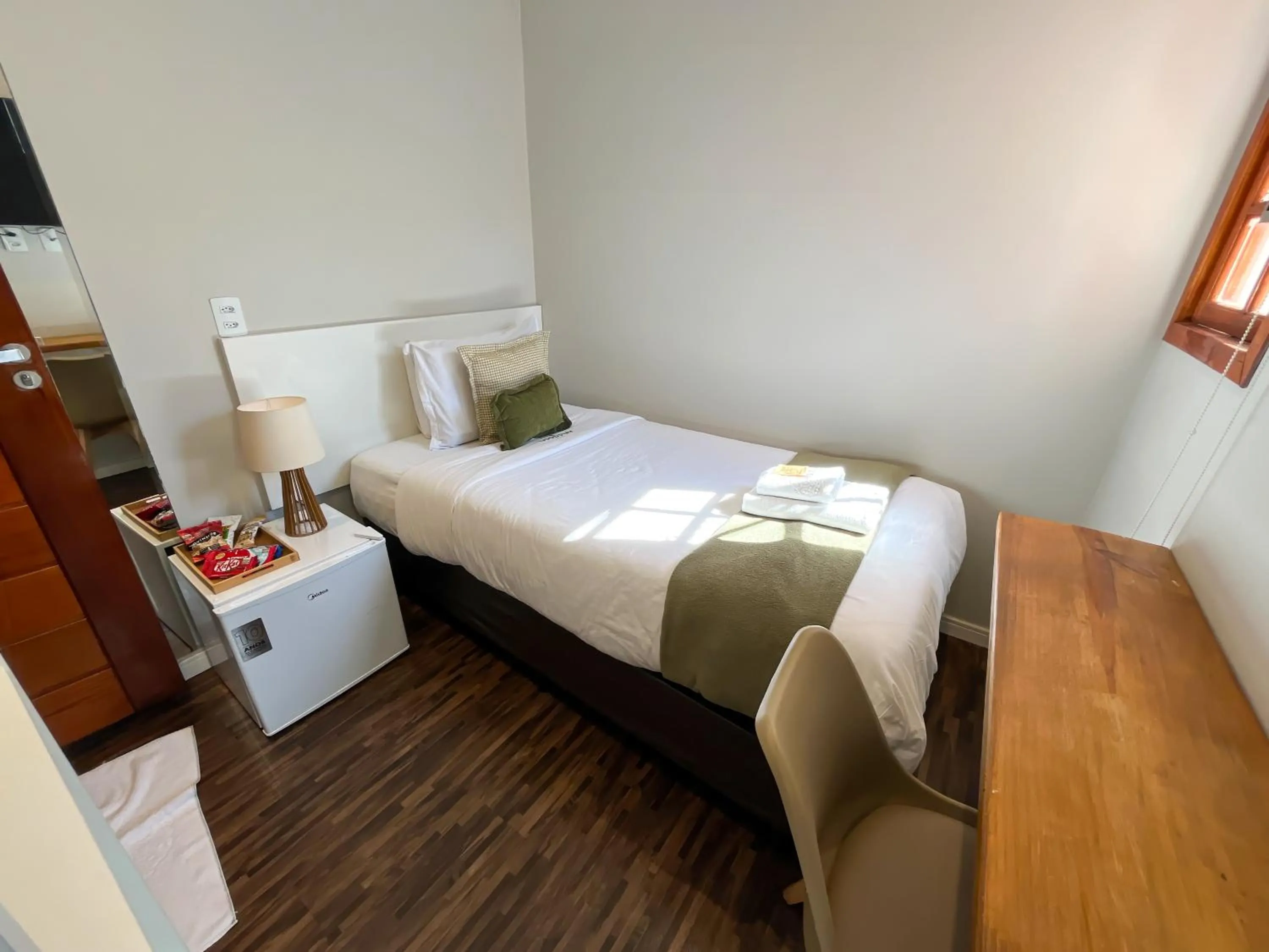 Bed in GoodStay São Paulo Ibirapuera