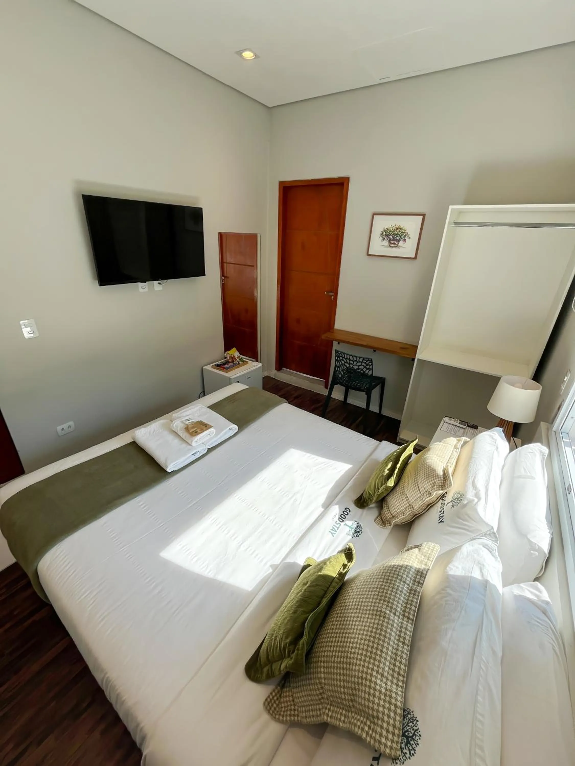 Bed in GoodStay São Paulo Ibirapuera