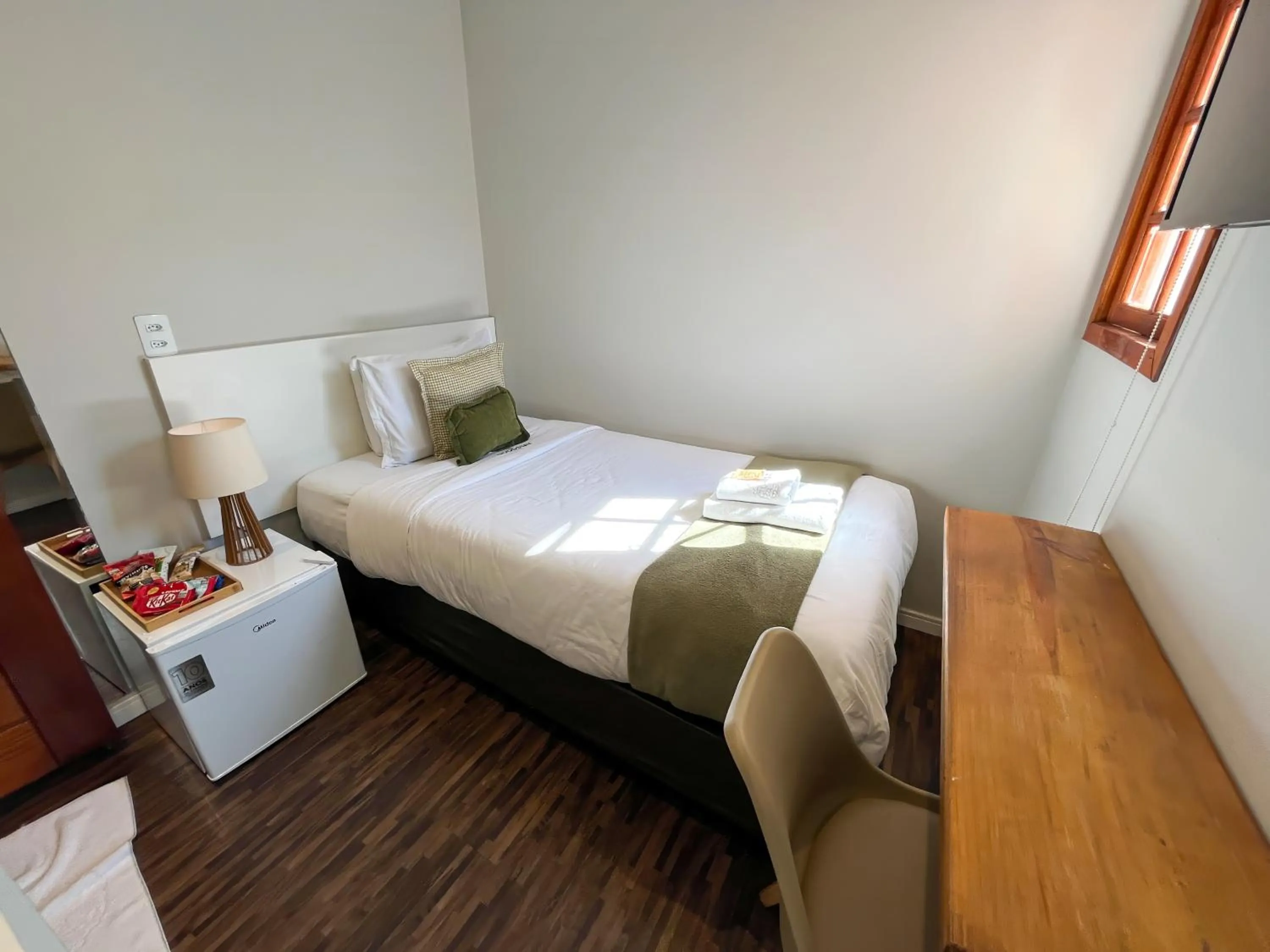 Bed in GoodStay São Paulo Ibirapuera