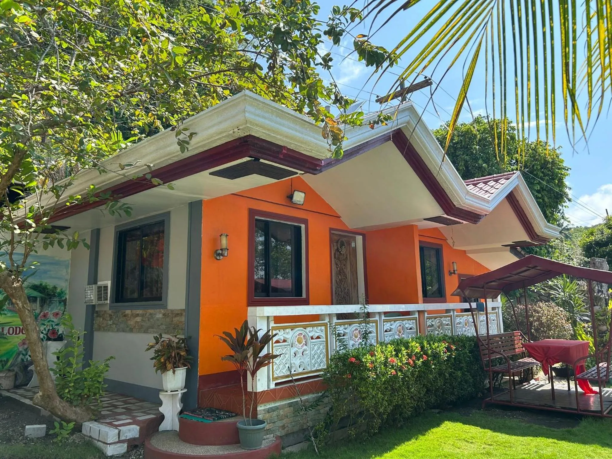 Garden view in El Krimphoff Resort