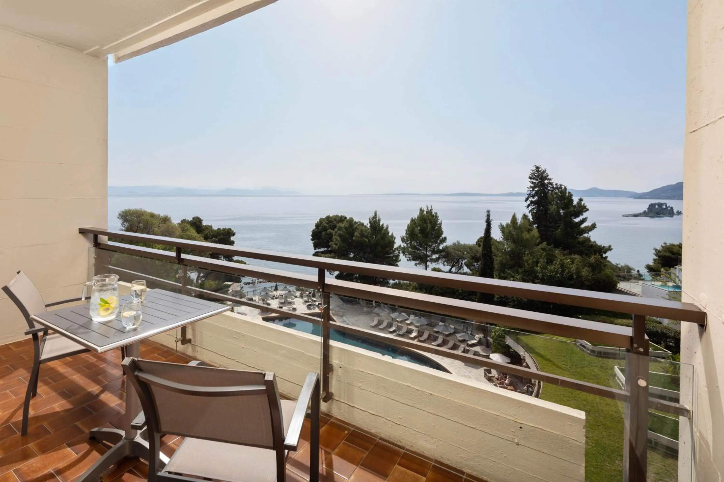 Balcony/Terrace in Corfu Holiday Palace
