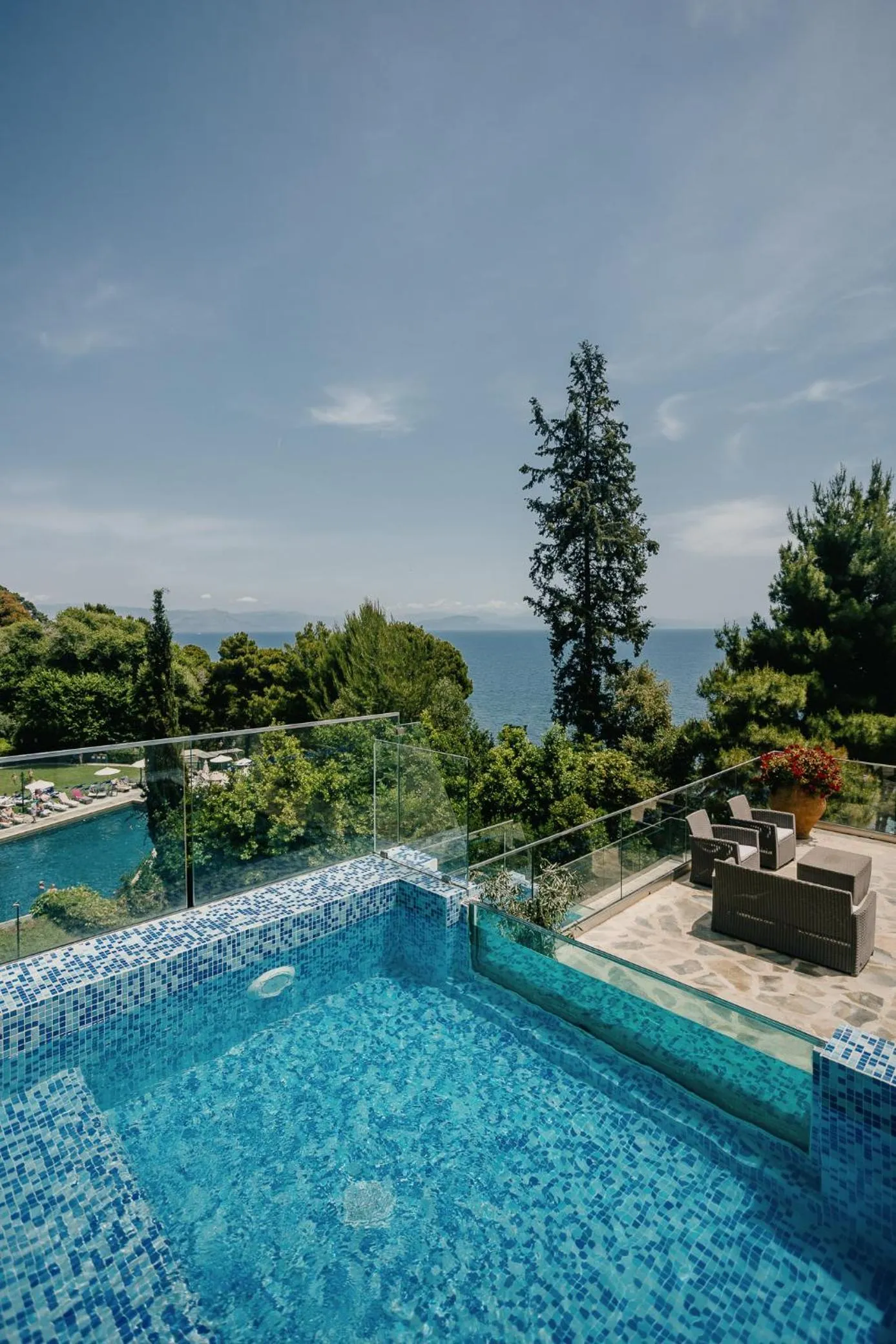 Swimming pool in Corfu Holiday Palace