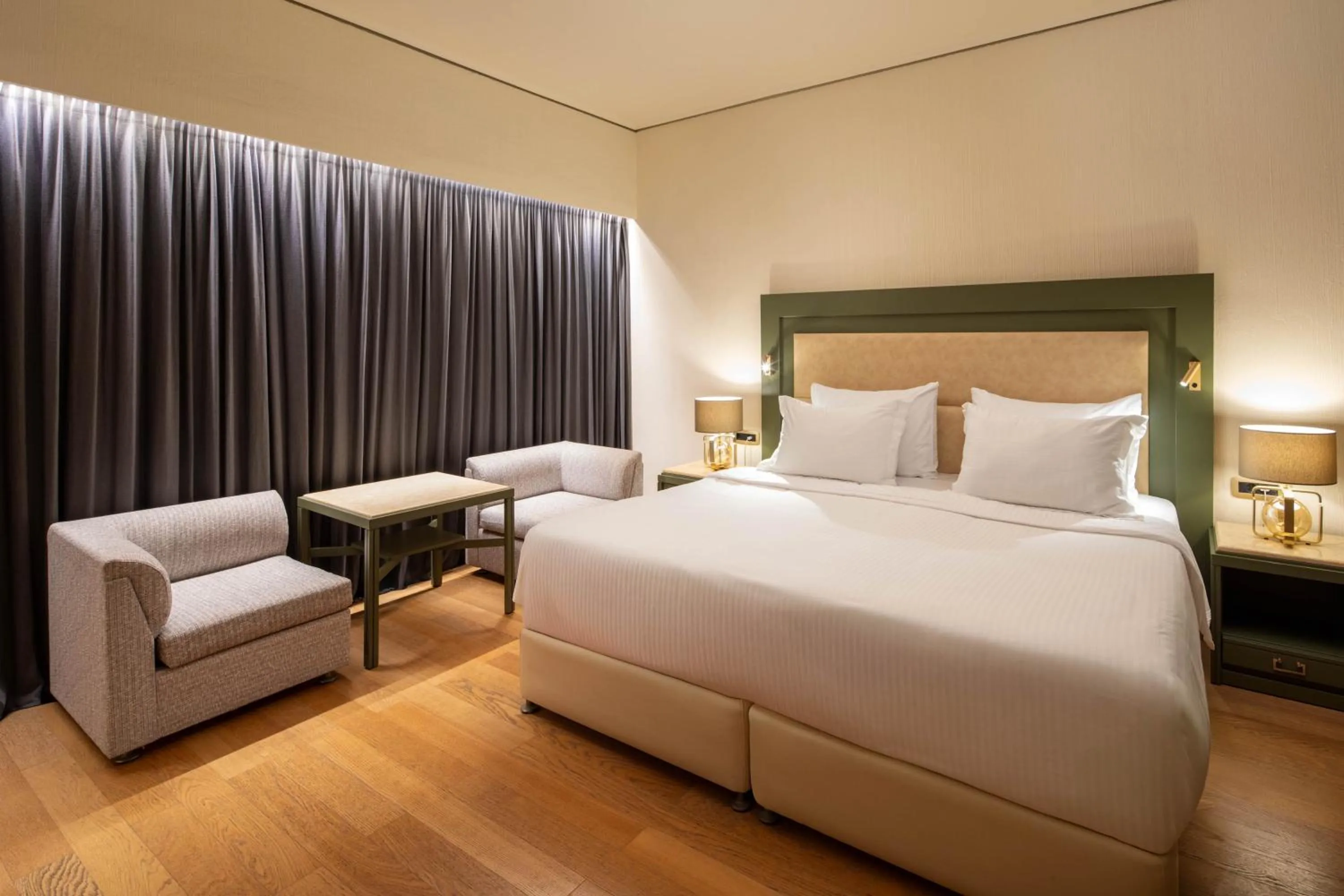 Bedroom, Bed in Corfu Holiday Palace