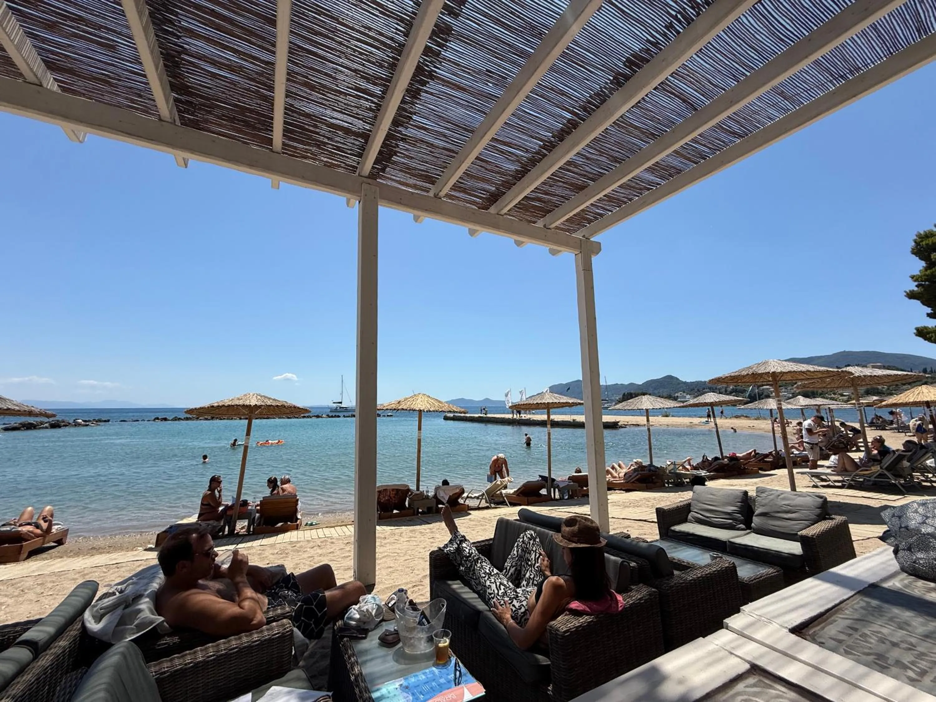 Beach in Corfu Holiday Palace