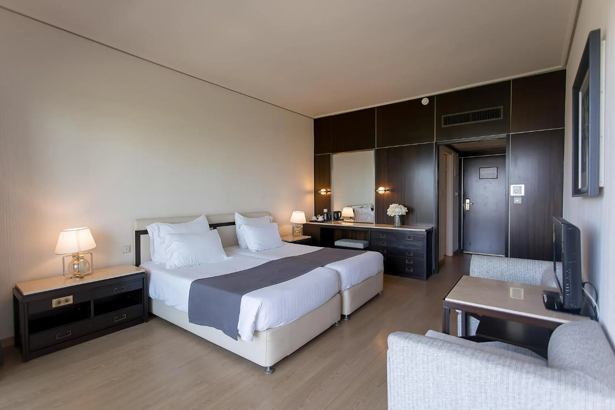 Bedroom, Bed in Corfu Holiday Palace