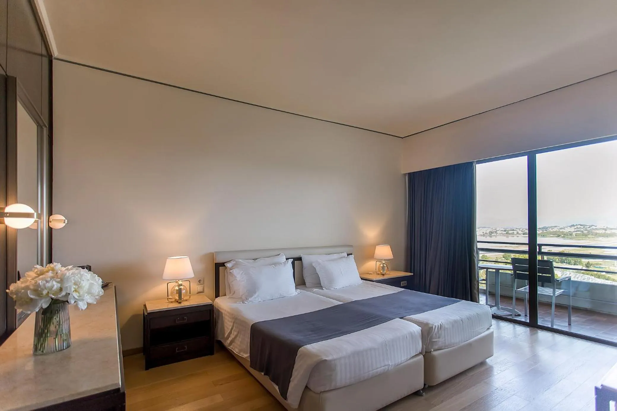 Bedroom, Bed in Corfu Holiday Palace