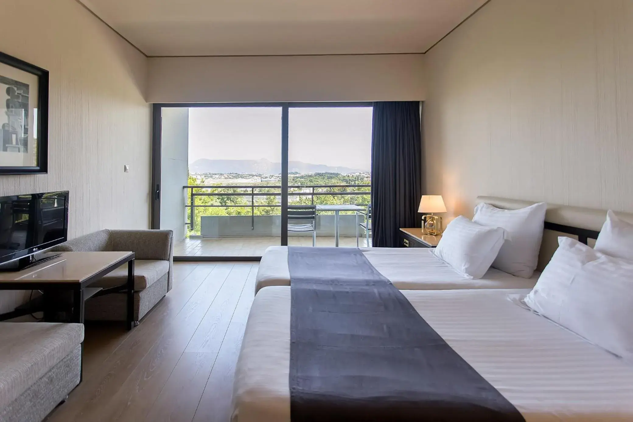 Twin Room with Lake View - single occupancy in Corfu Holiday Palace Twin Room with Lake View - single occupancy in Corfu Holiday Palace