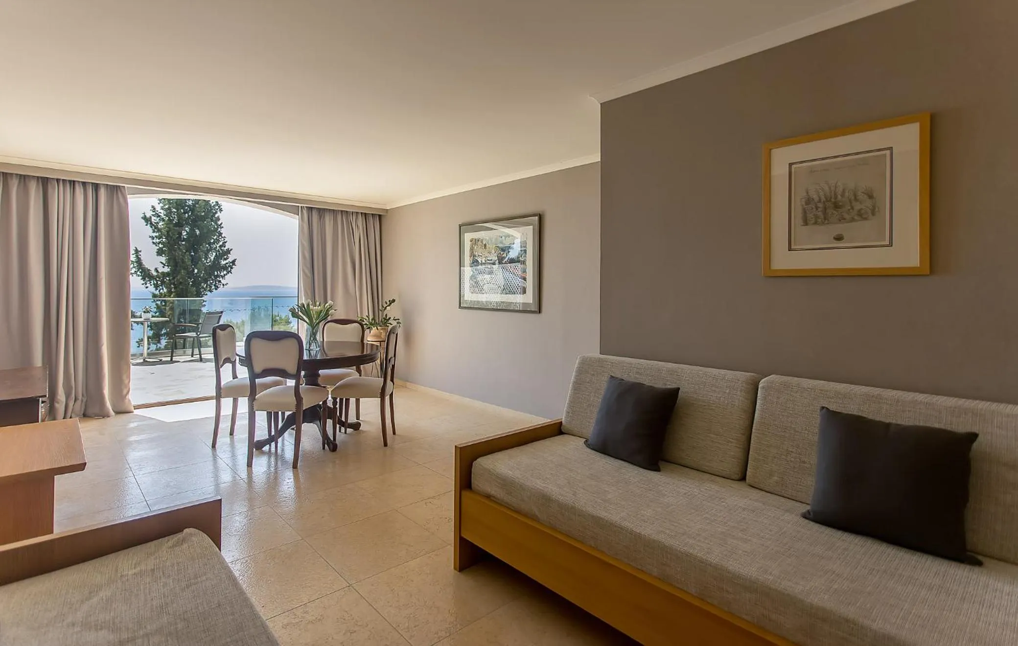 Seating area in Corfu Holiday Palace