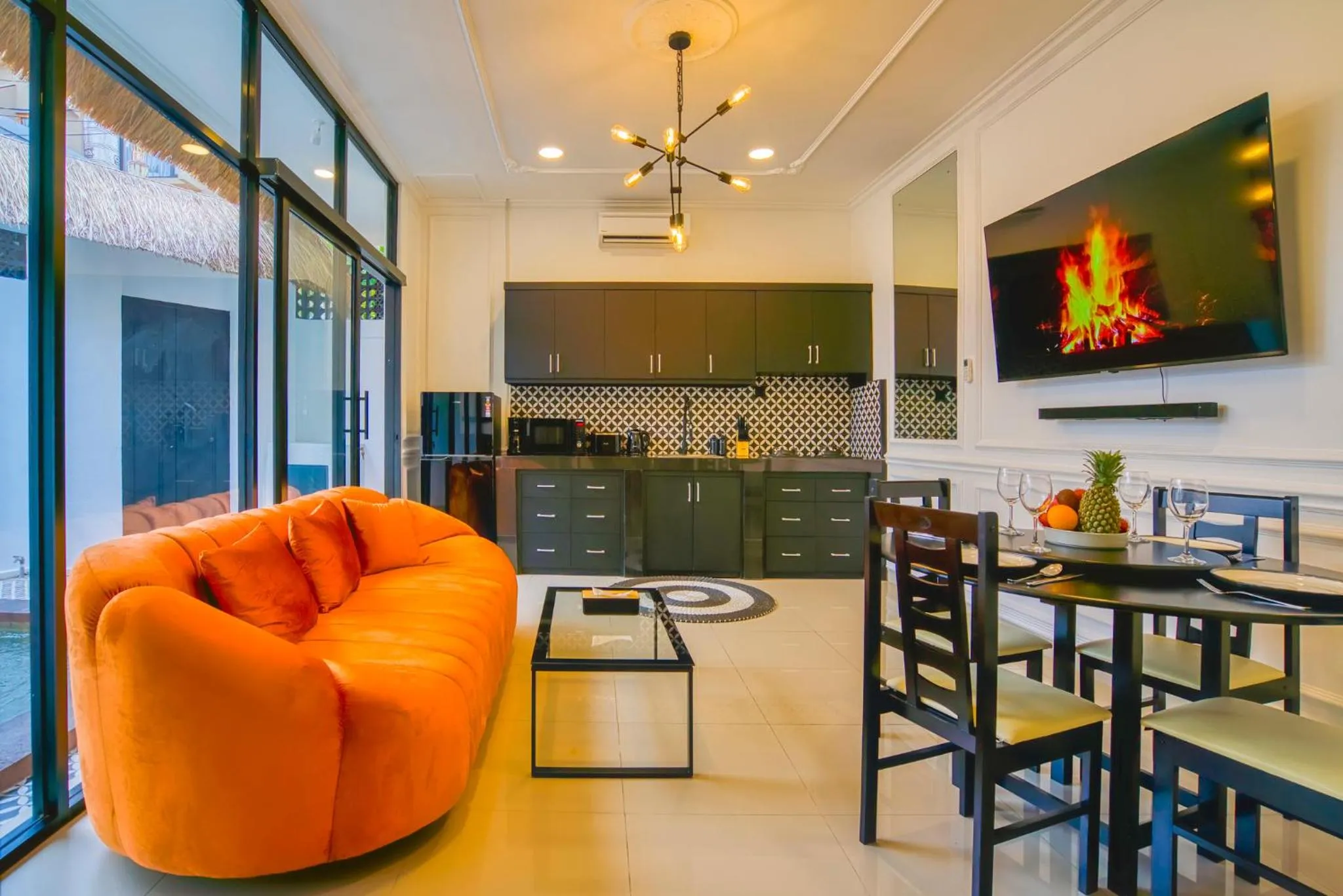 Kitchen or kitchenette in Villa Canberra - Seminyak