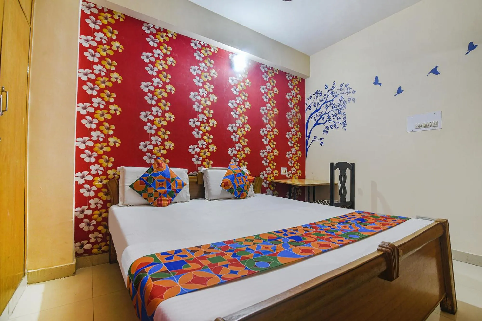 Bed in Via Maadhavam Residence