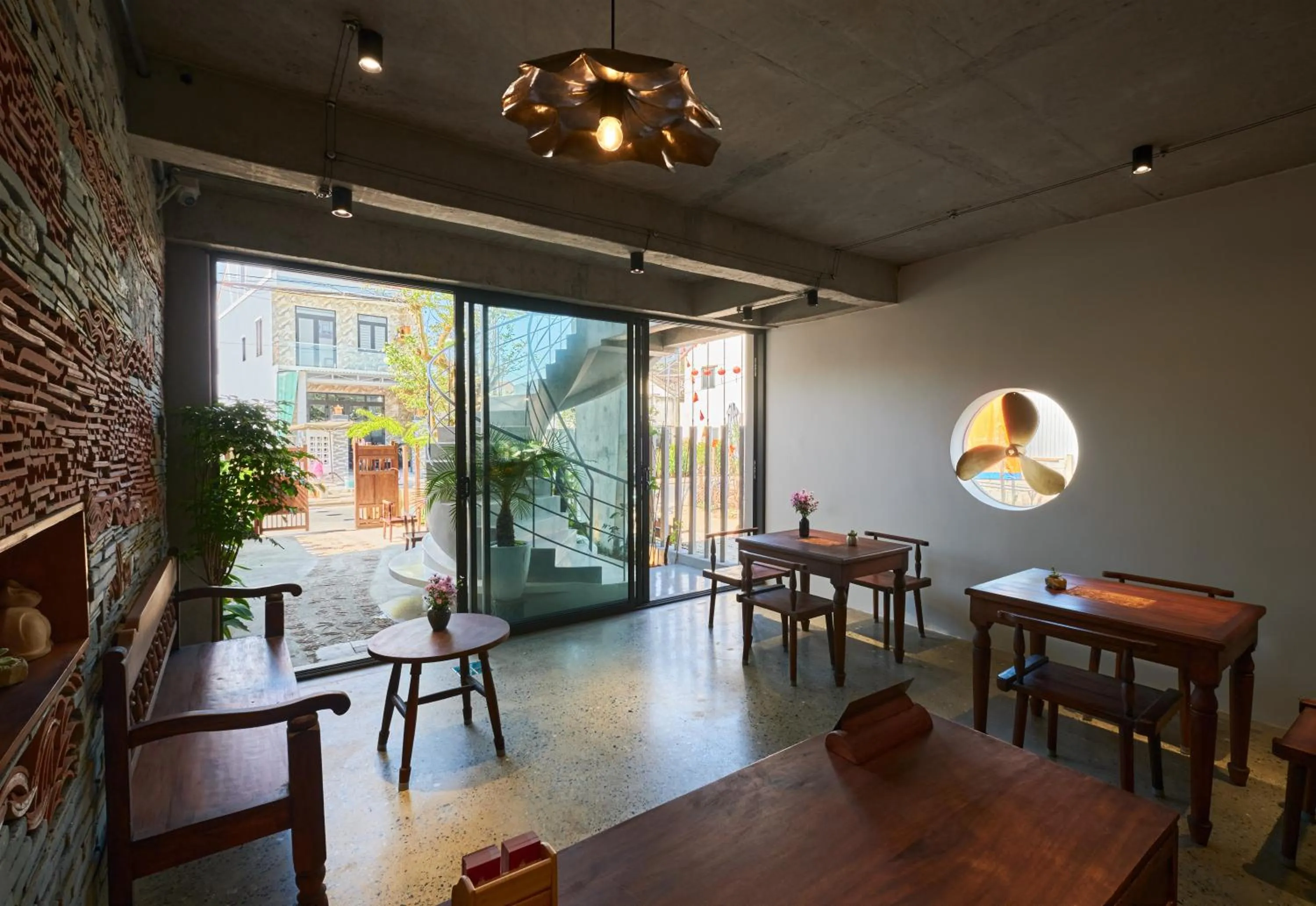 Dining area in Barbados Cherry Villa