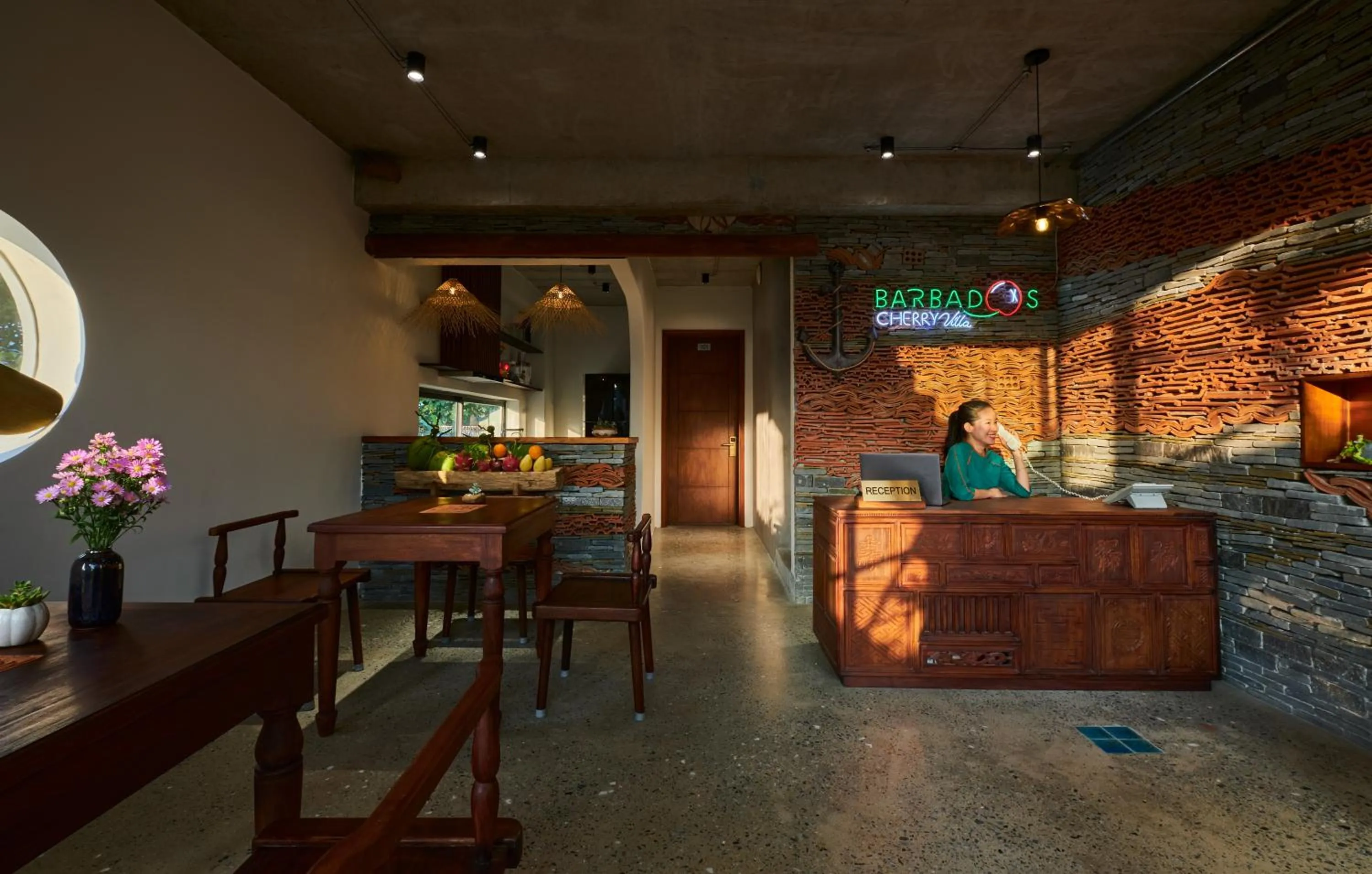 Lobby or reception in Barbados Cherry Villa