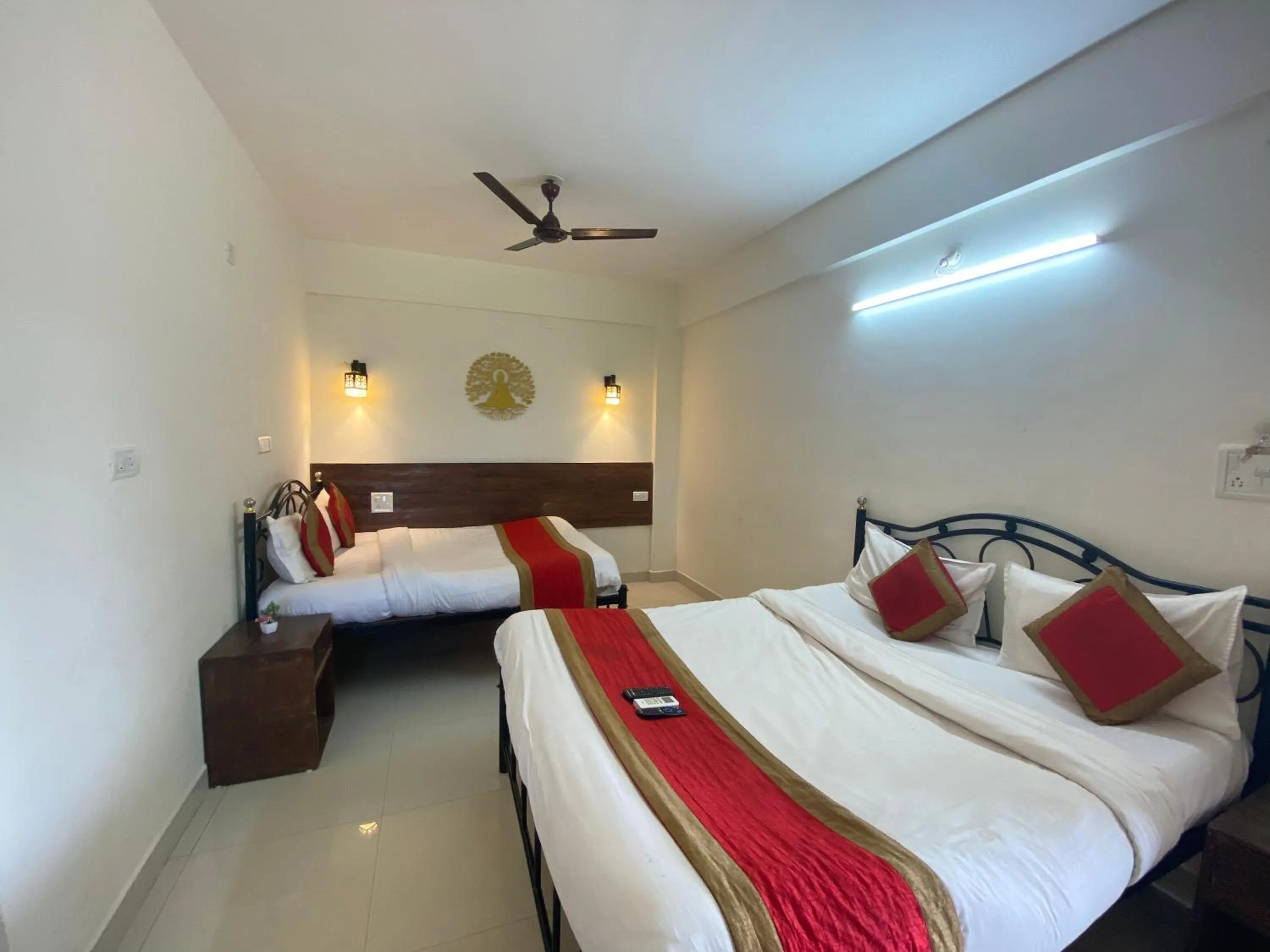 Bed in The Mamta Courtyard Anjuna