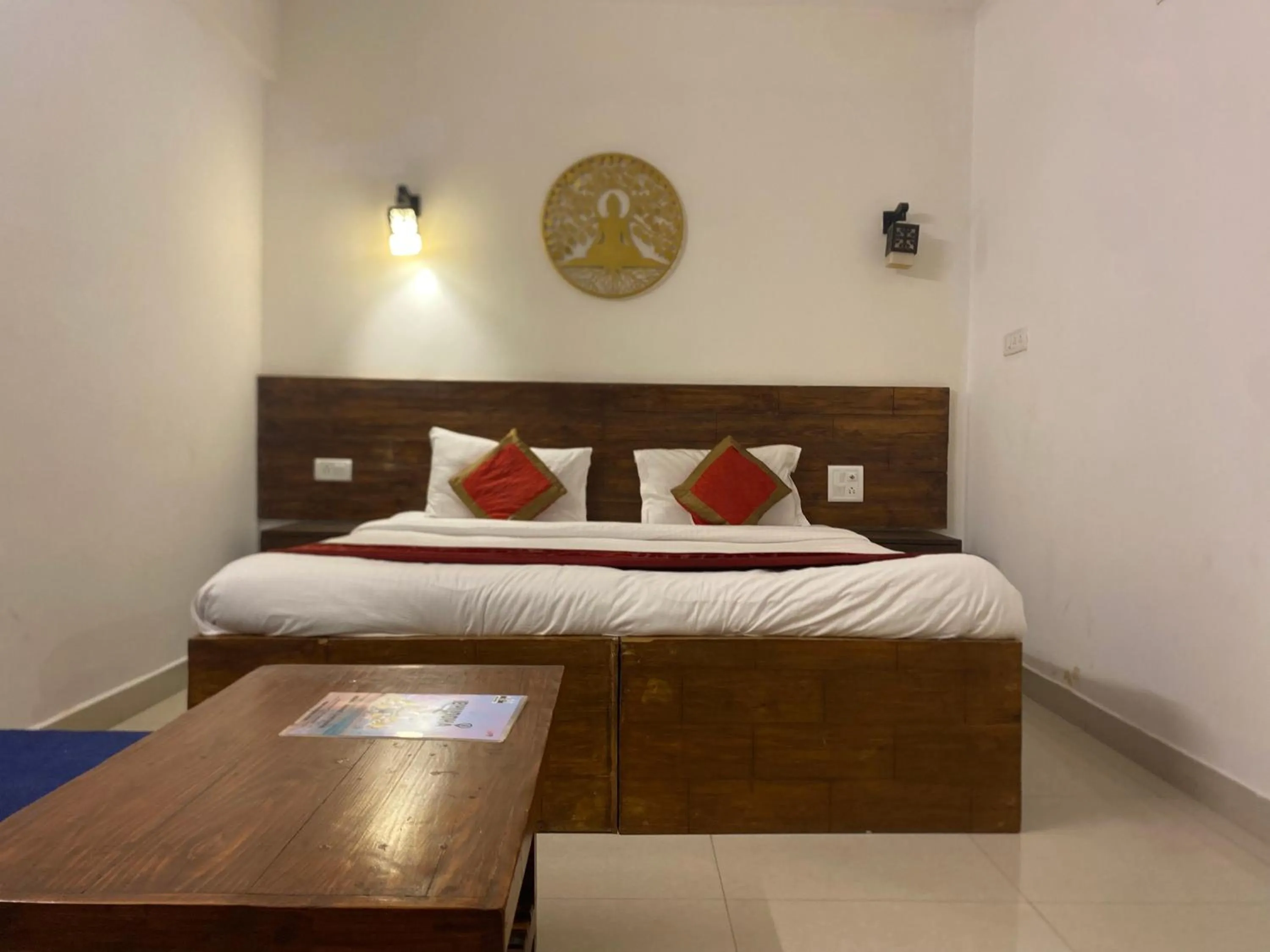 Bed in The Mamta Courtyard Anjuna