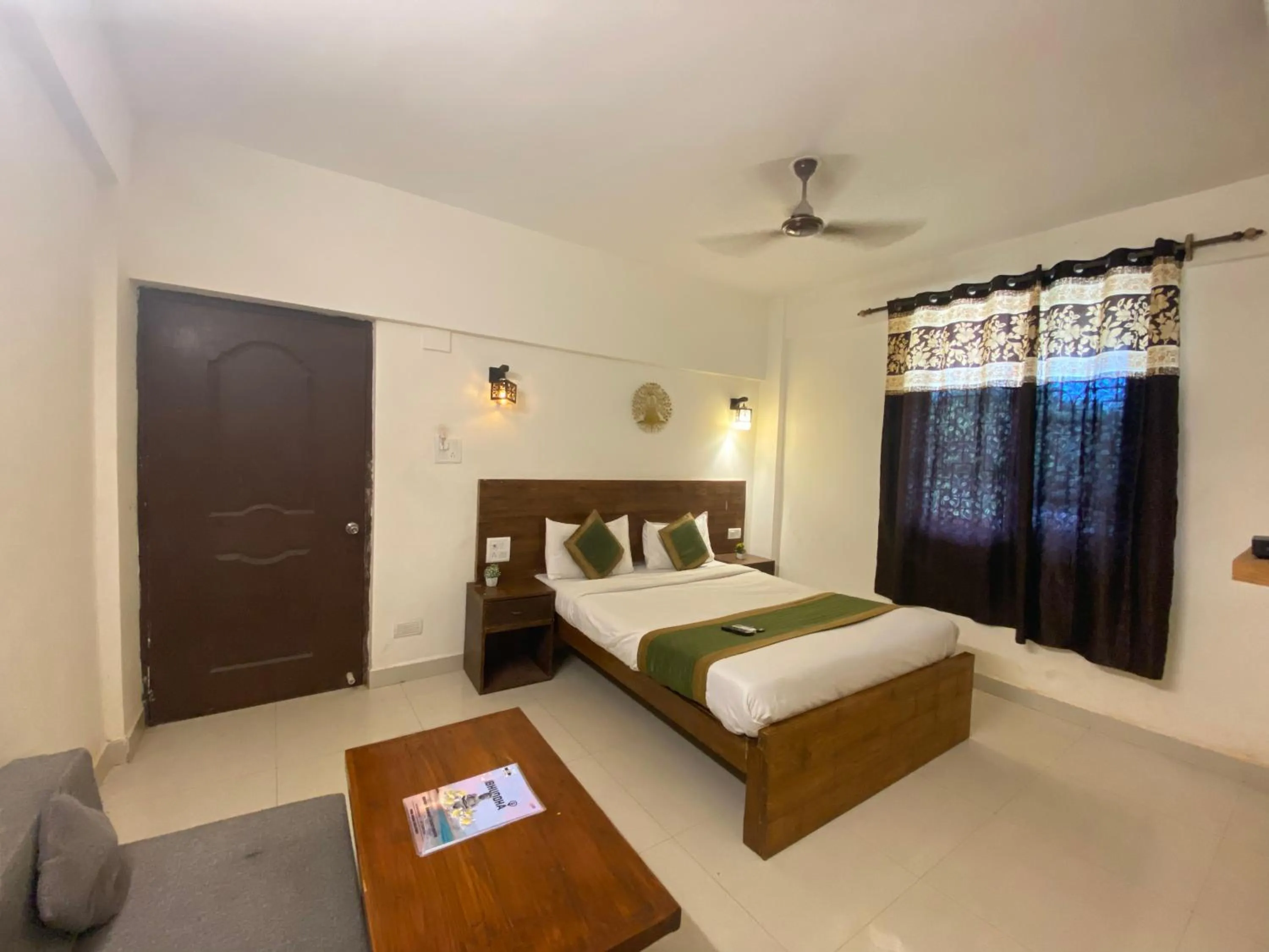 Bed in The Mamta Courtyard Anjuna