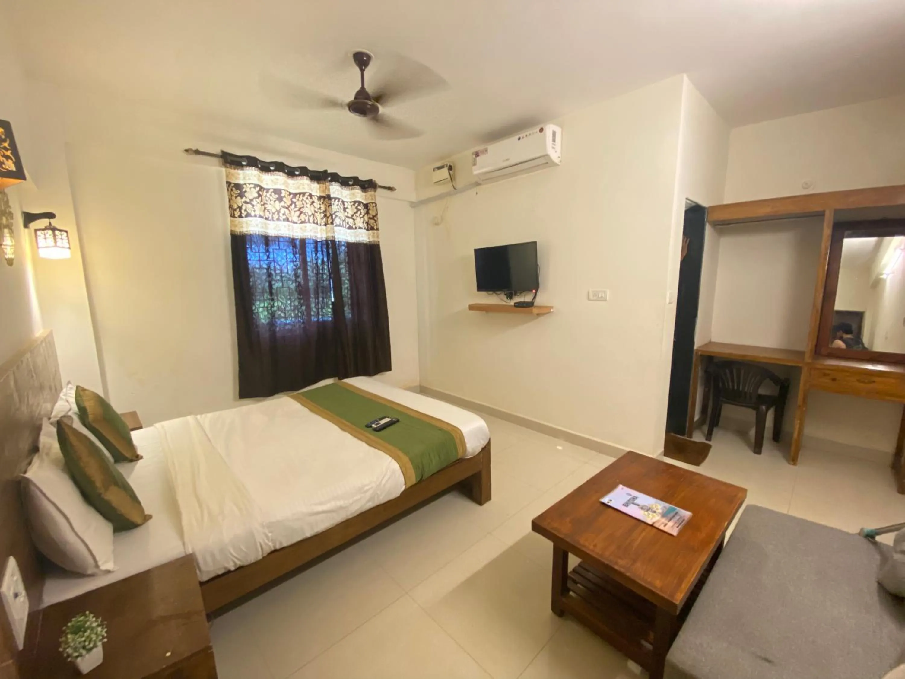 Bed in The Mamta Courtyard Anjuna