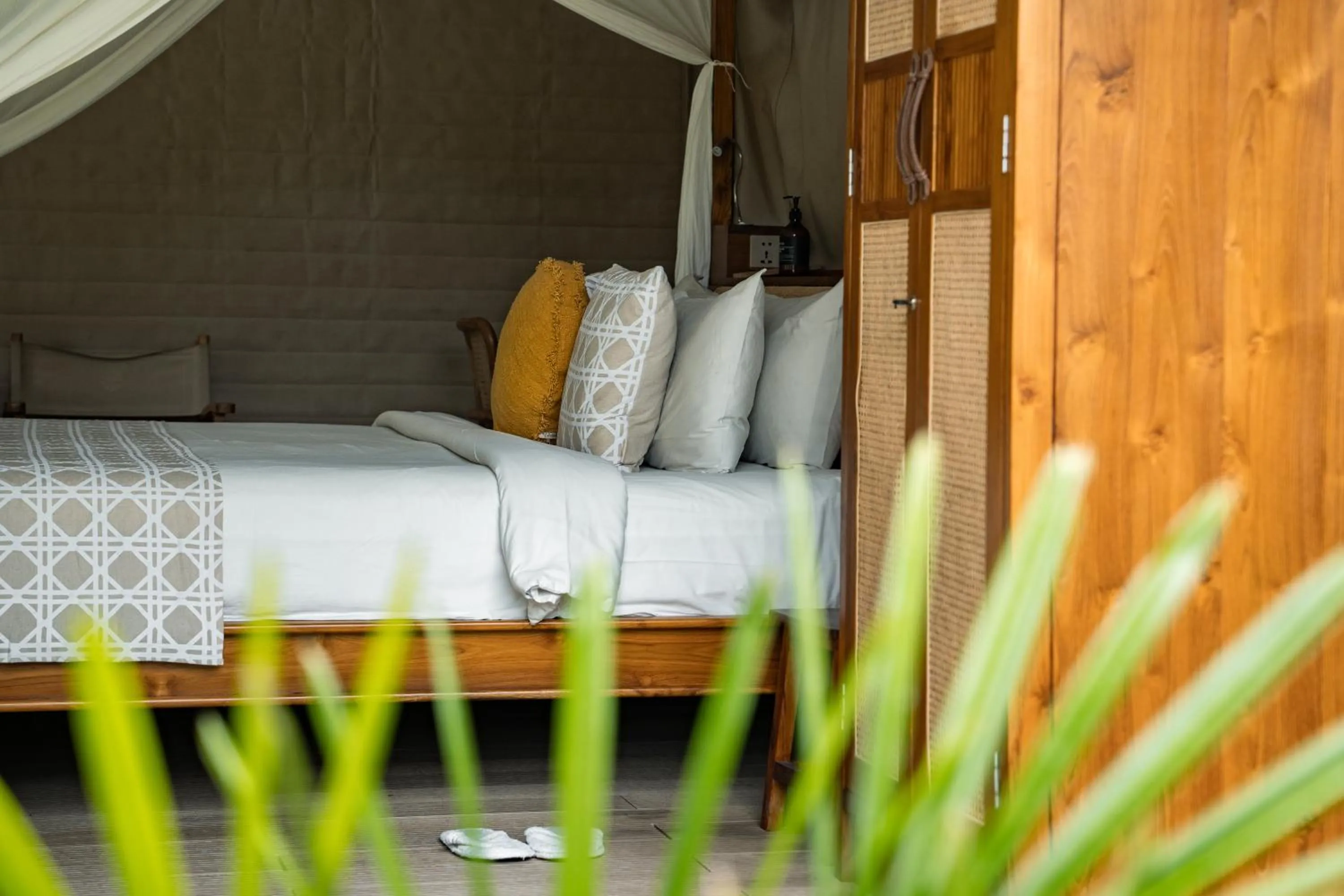 Bed in Nadi Nature Resort - Adults Only