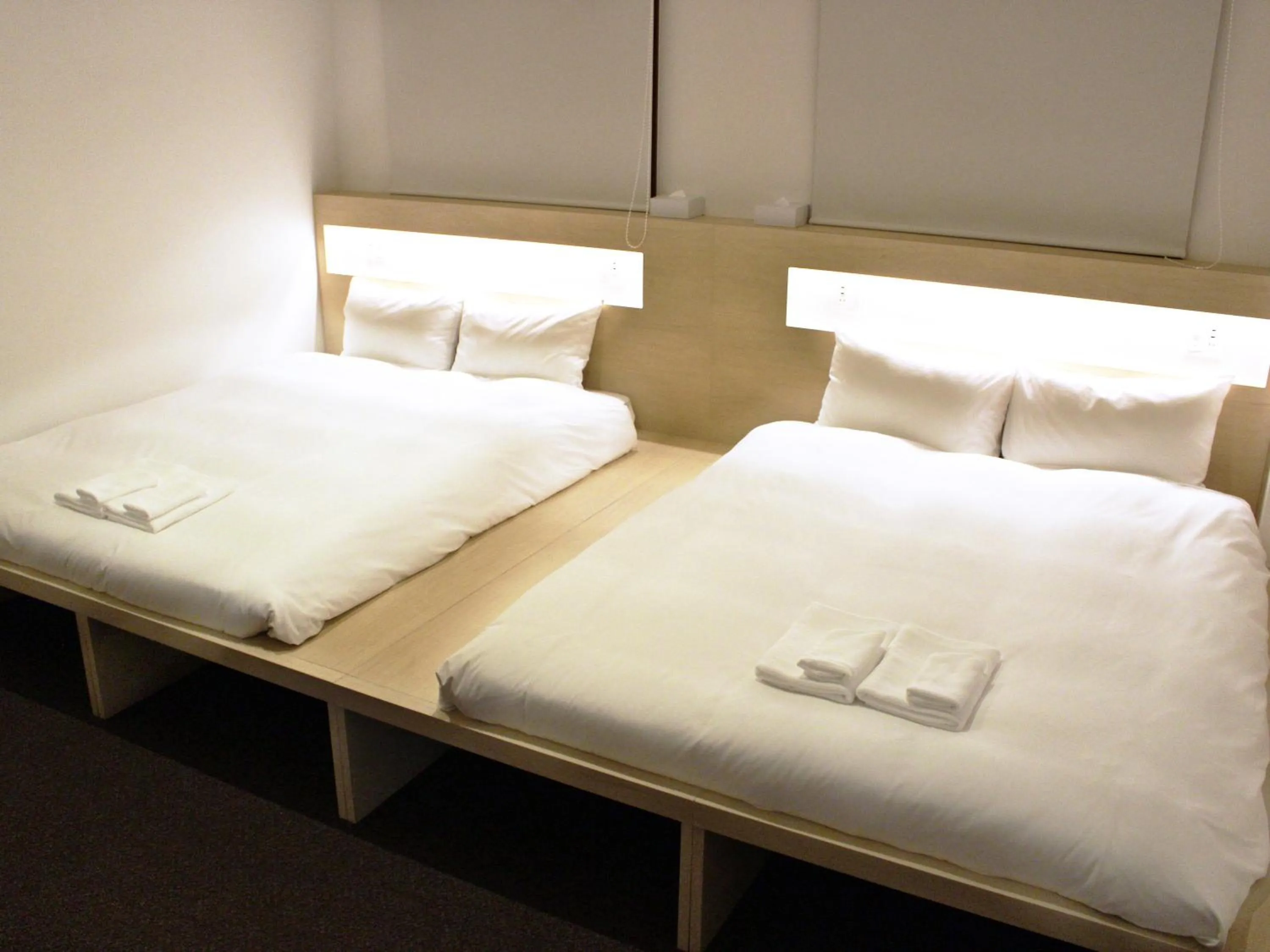 Bed in WeBase Kyoto