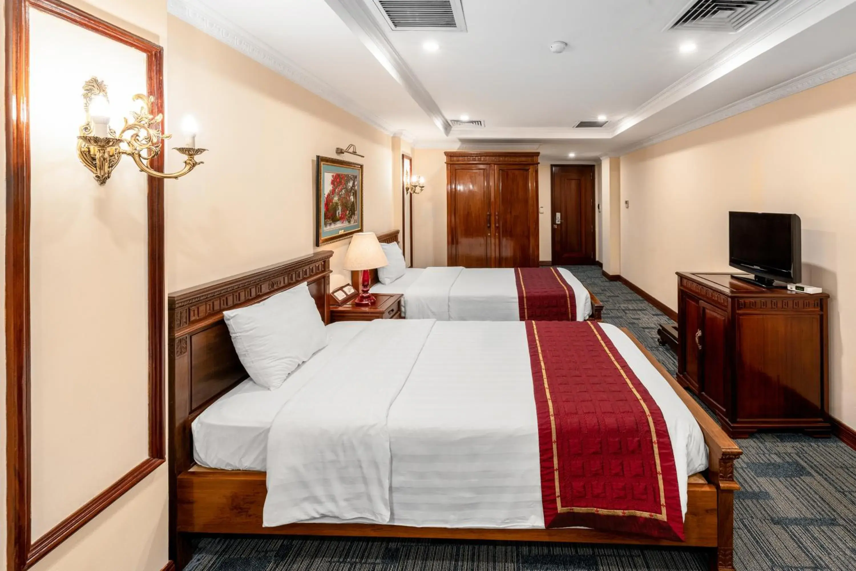 Twin Room with City View in EDEN HOTEL HÀ NỘI Twin Room with City View in EDEN HOTEL HÀ NỘI