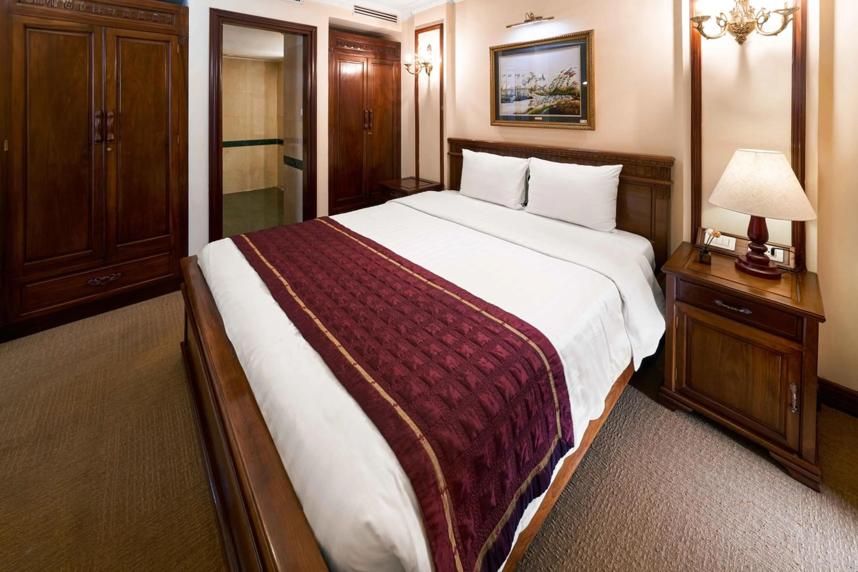 Photo of the whole room, Bed in EDEN HOTEL HÀ NỘI