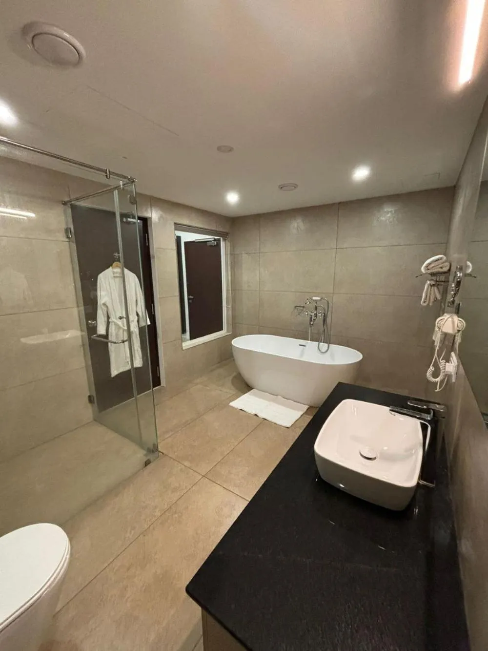 Bathroom in MARIYALAYAM MUNROE ISLAND RESIDENCY