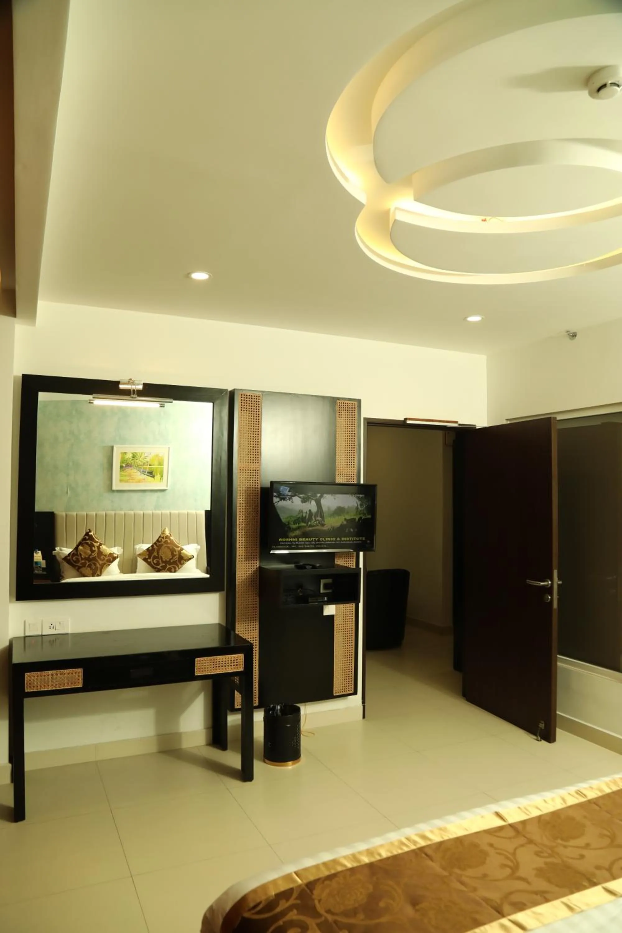 Bedroom in MARIYALAYAM MUNROE ISLAND RESIDENCY