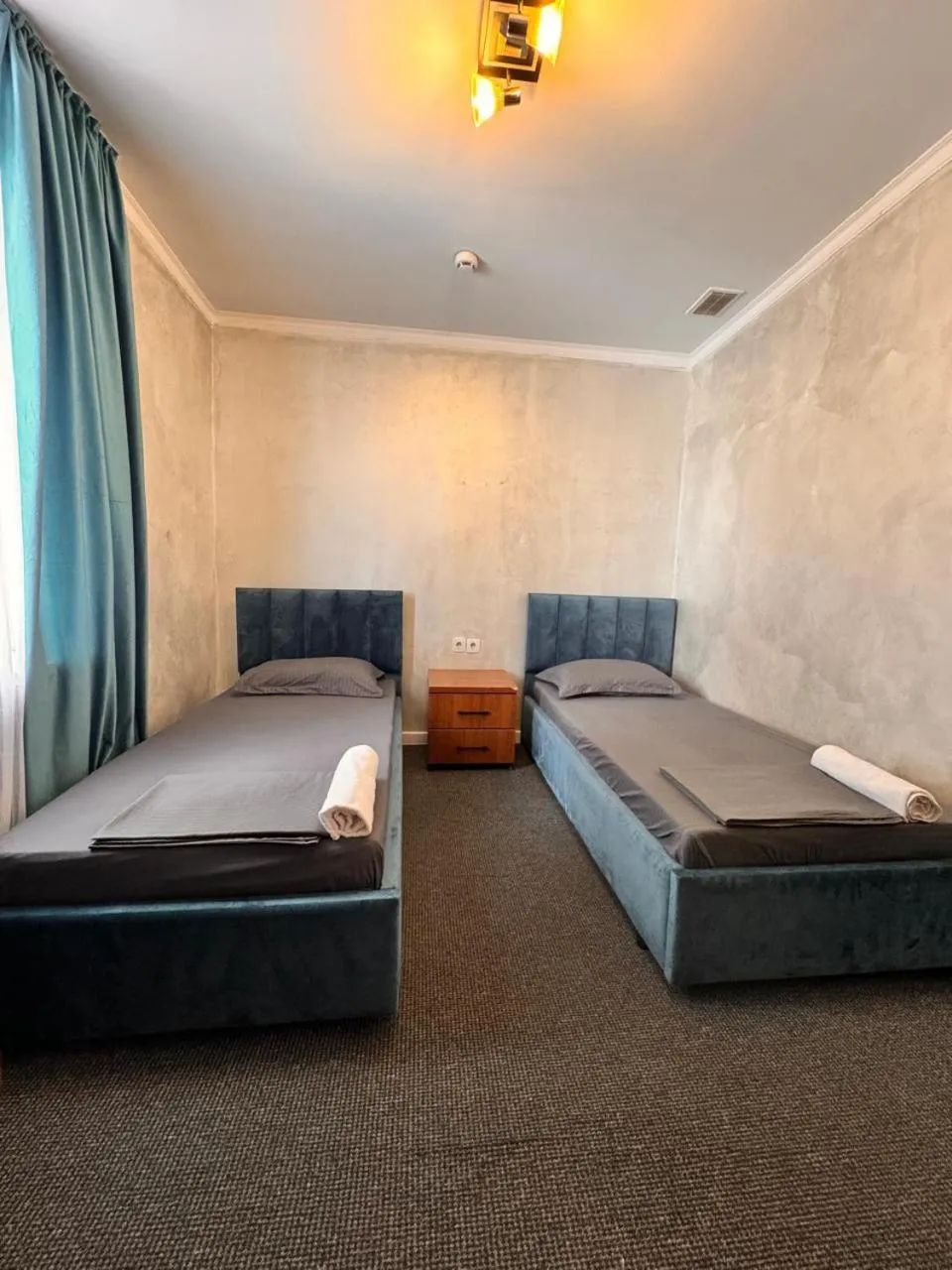 Bed in Railway Hotel