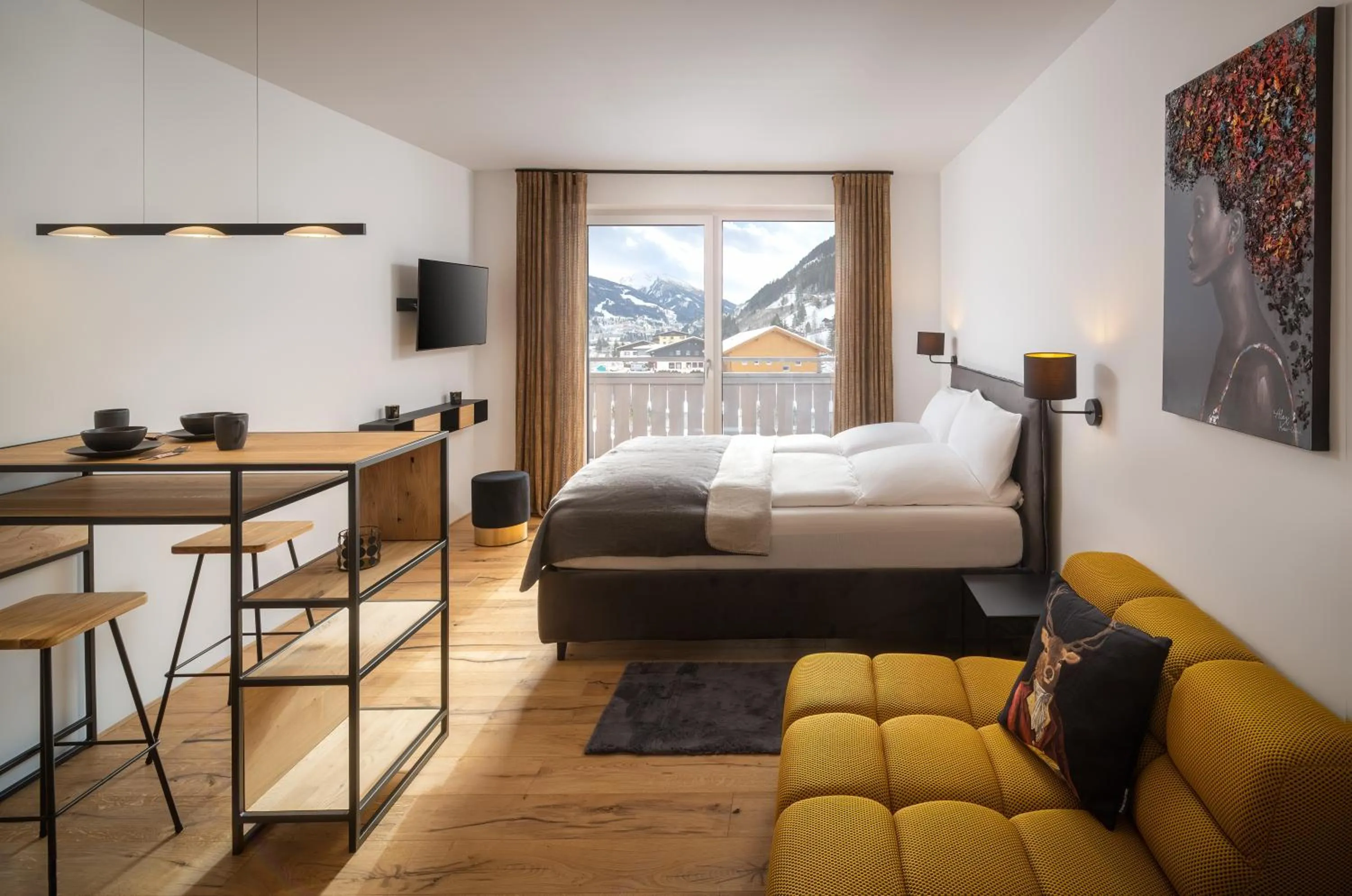 Bed in Auhof - Apartments Bad Gastein