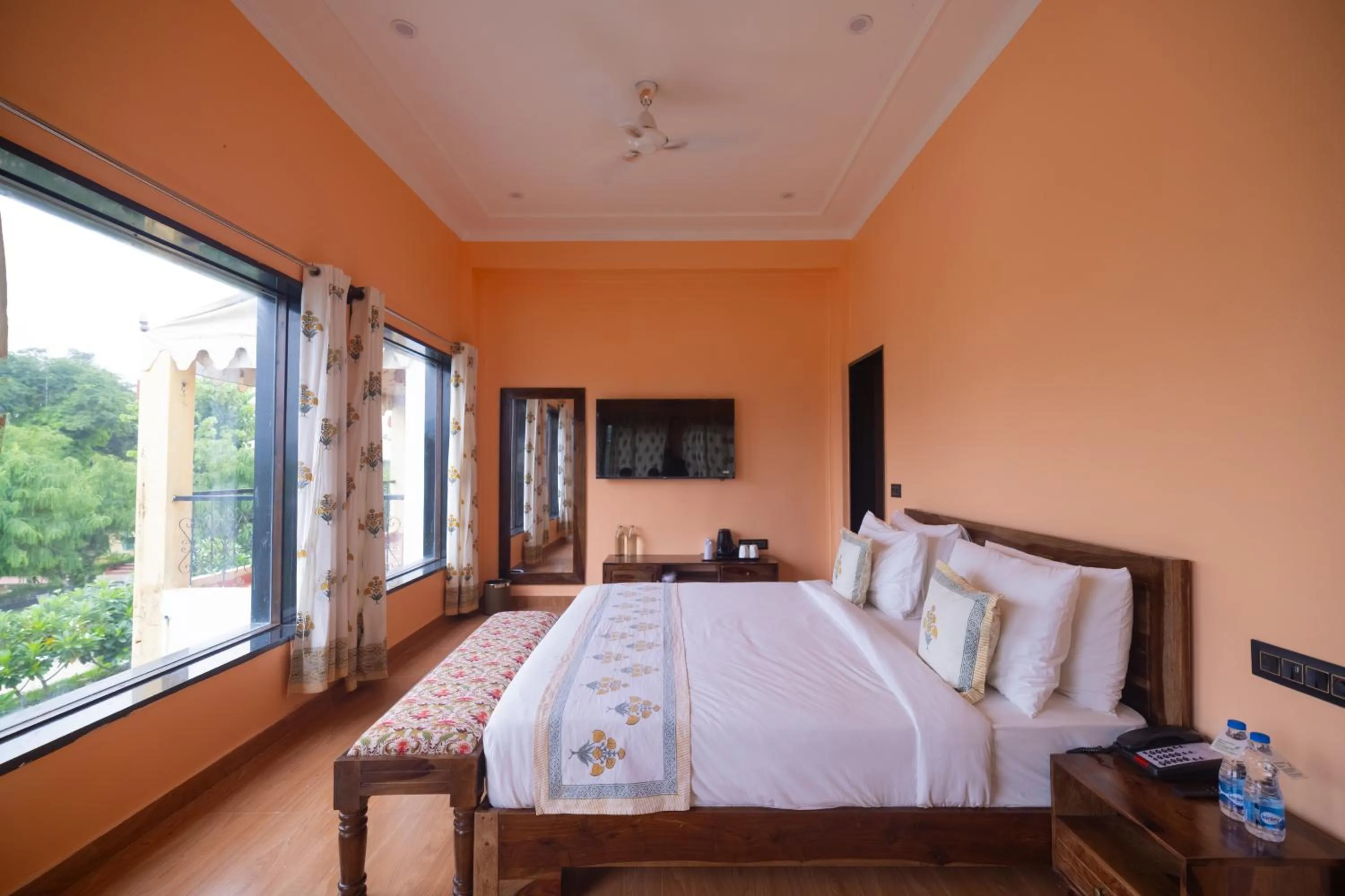 Bed in Ratan Villas Sariska