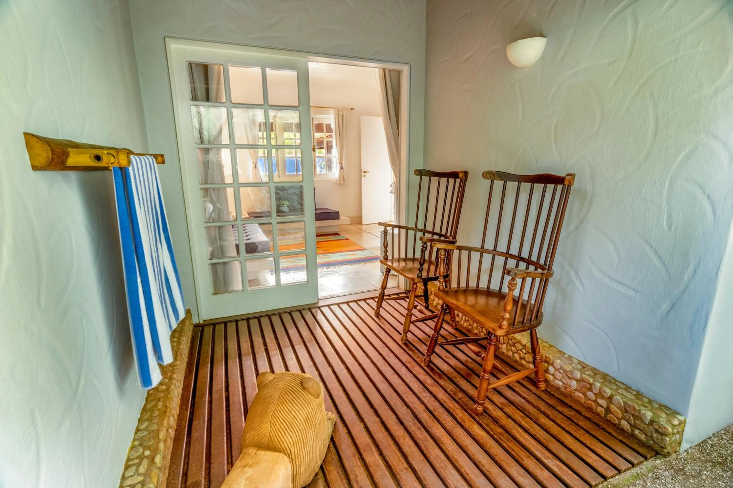 Balcony/Terrace in Pousada Maré Búzios